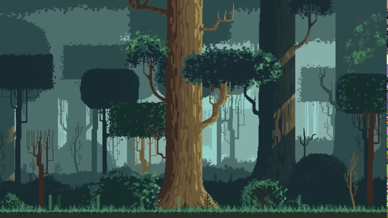 Pixel Art Forest
