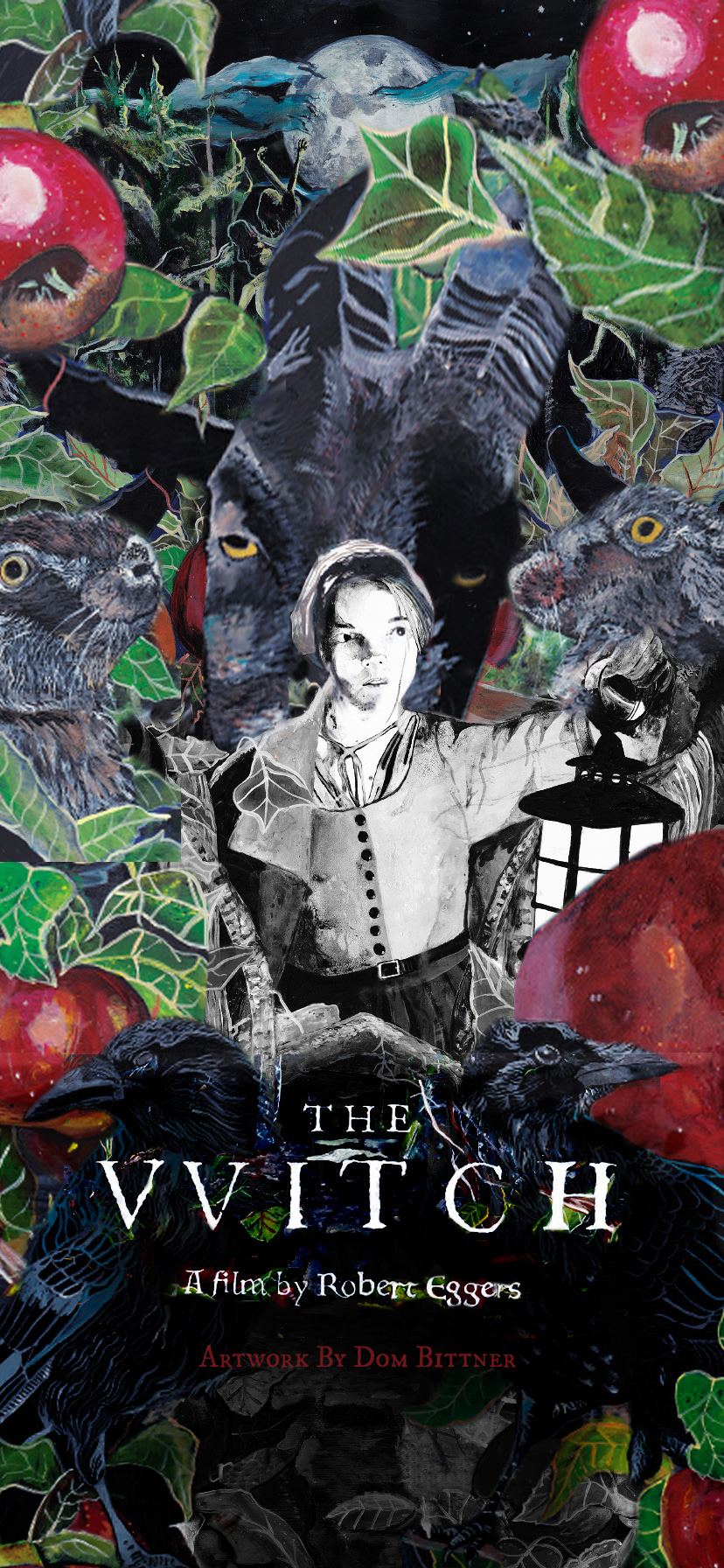 Wallpaper, movie poster, Dom Bittner, The Witch 828x1792