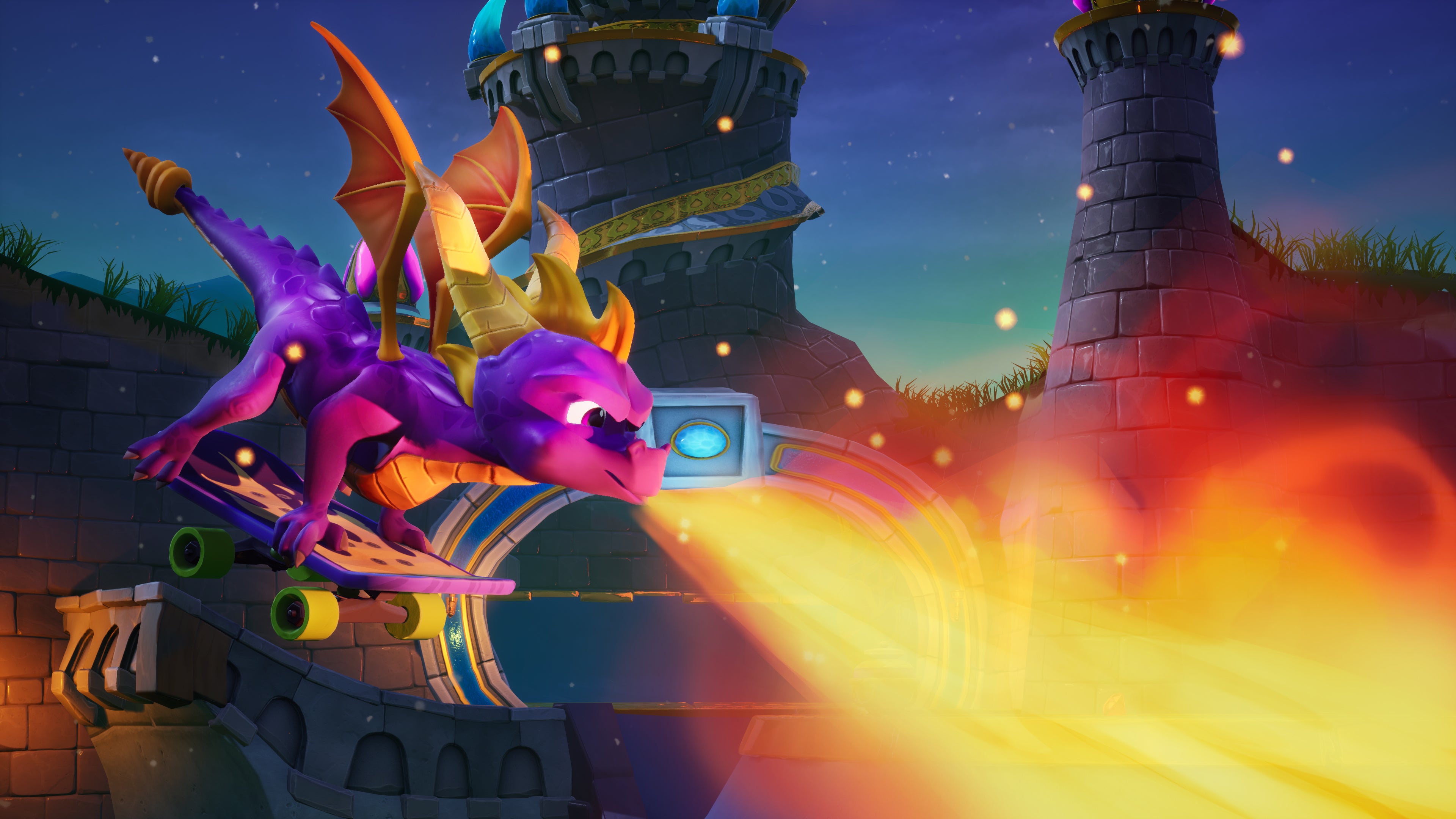 Spyro 4K wallpaper for your desktop or mobile screen free and easy to download