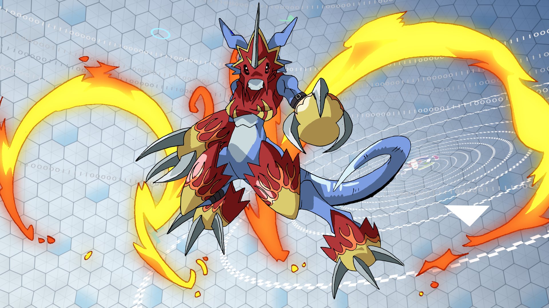 Flamedramon Wallpaper