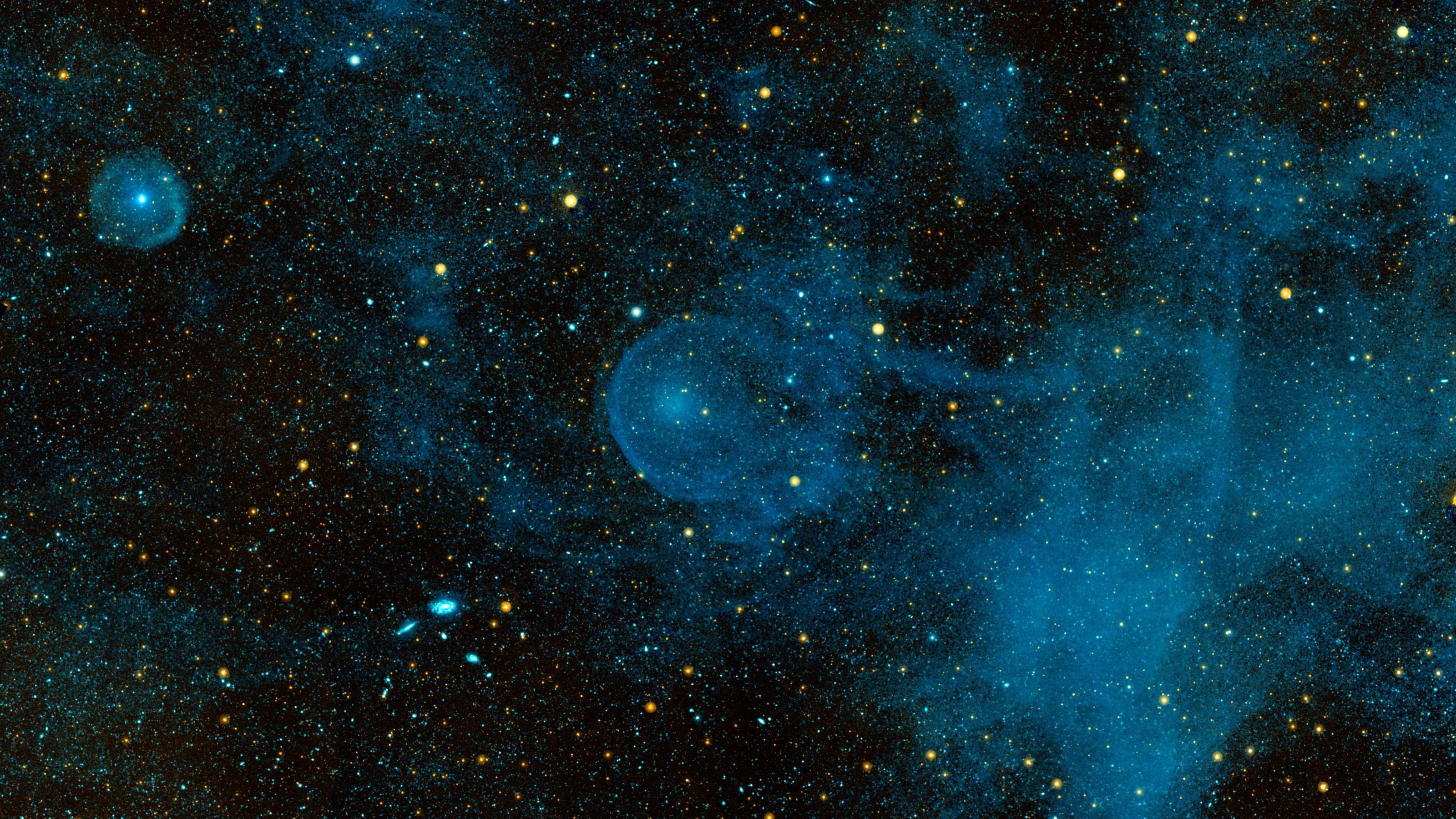 Blue Space Wallpaper HD