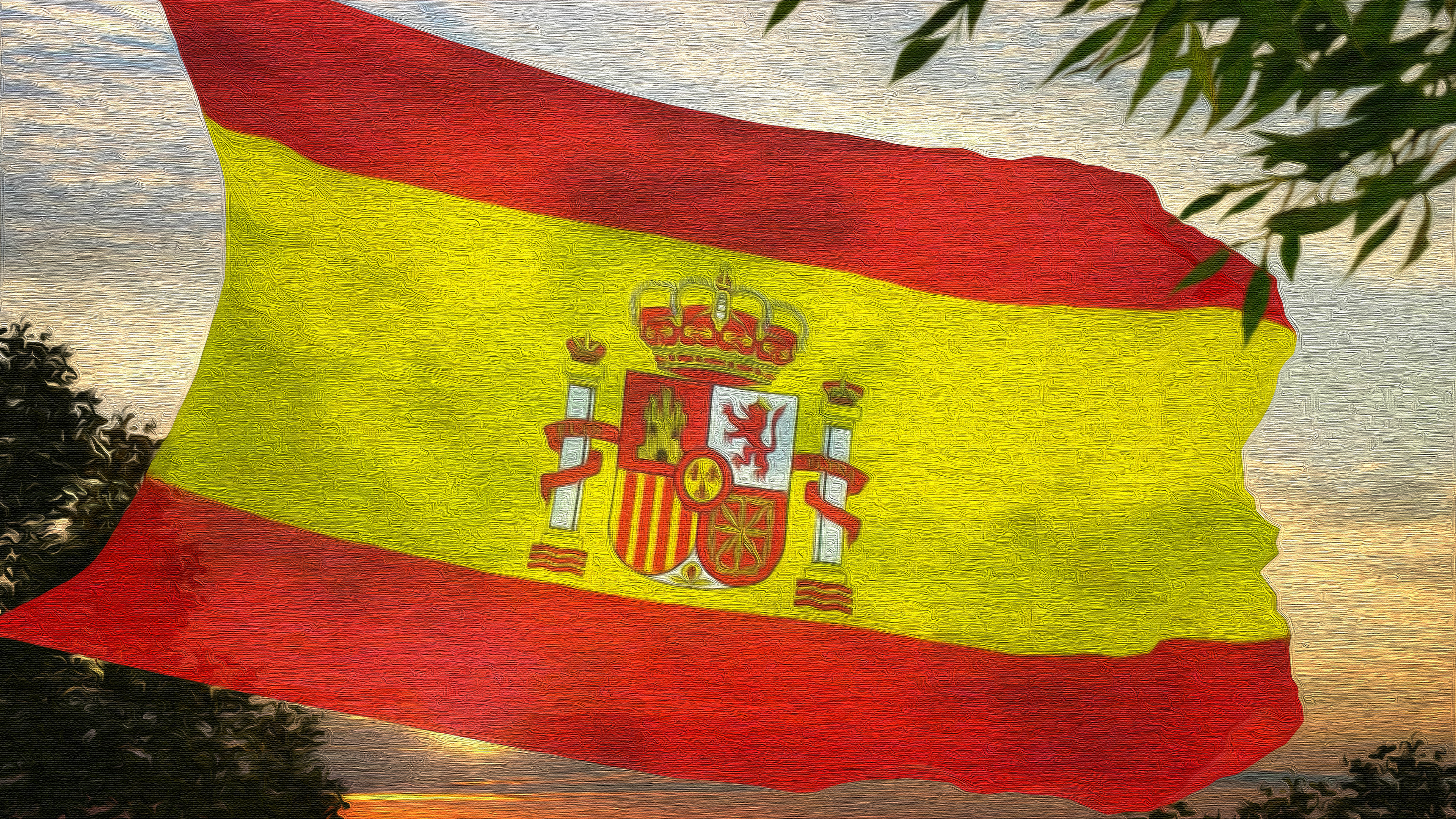 Spanish Flag HD Wallpaper and Background