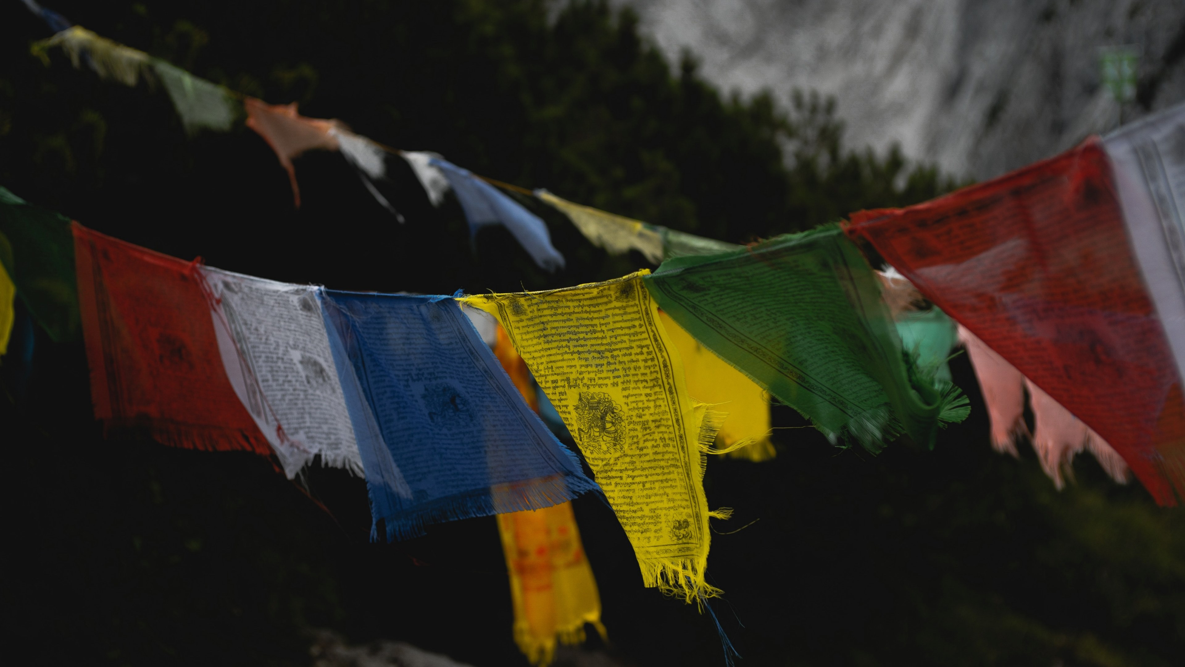 Wallpaper / tibet flags 4k wallpaper free download