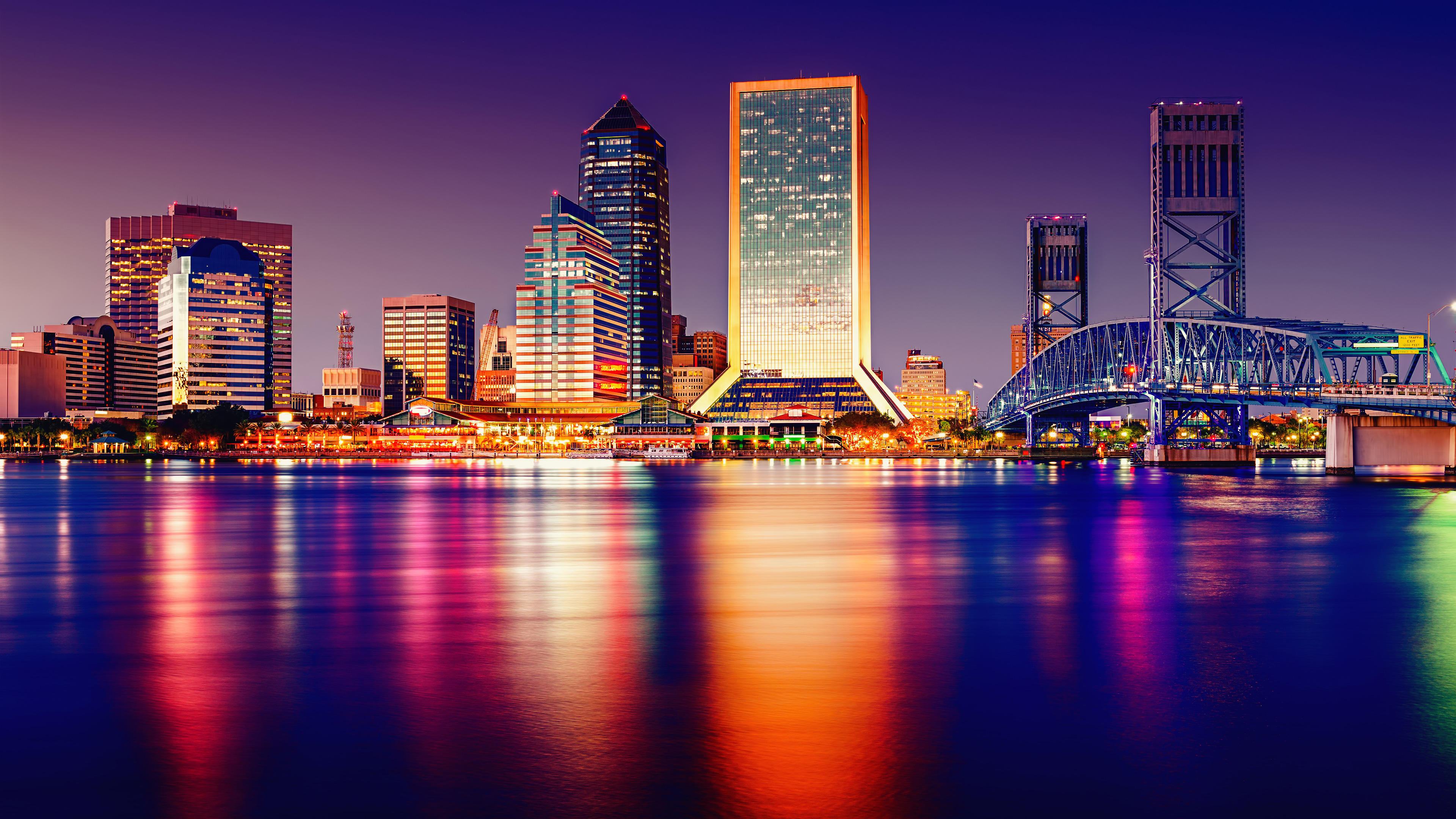 Florida Cityscape 4k, HD World, 4k Wallpaper, Image, Background, Photo and Picture