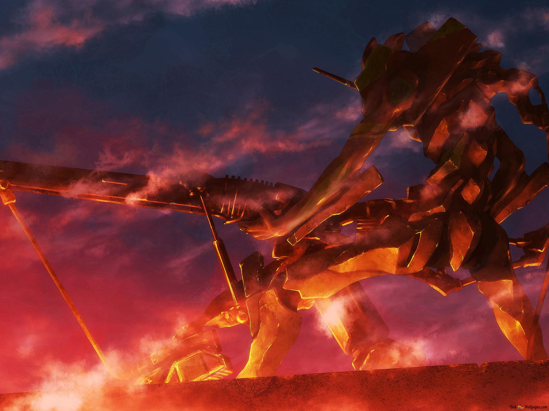 Neon genesis evangelion 4K wallpaper download