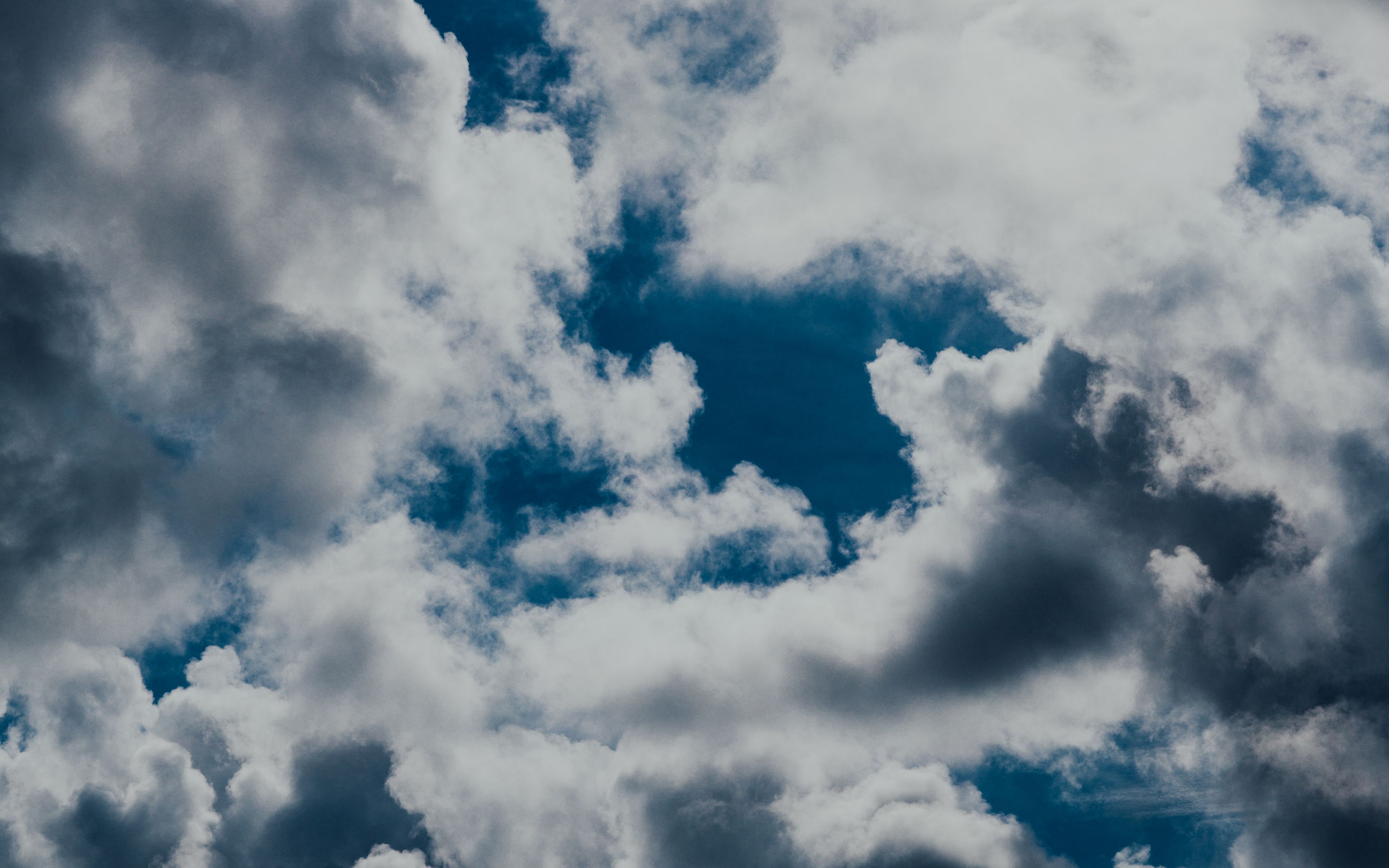 Download wallpaper 3840x2400 clouds, sky, cloudy, day 4k ultra HD 16:10 HD background