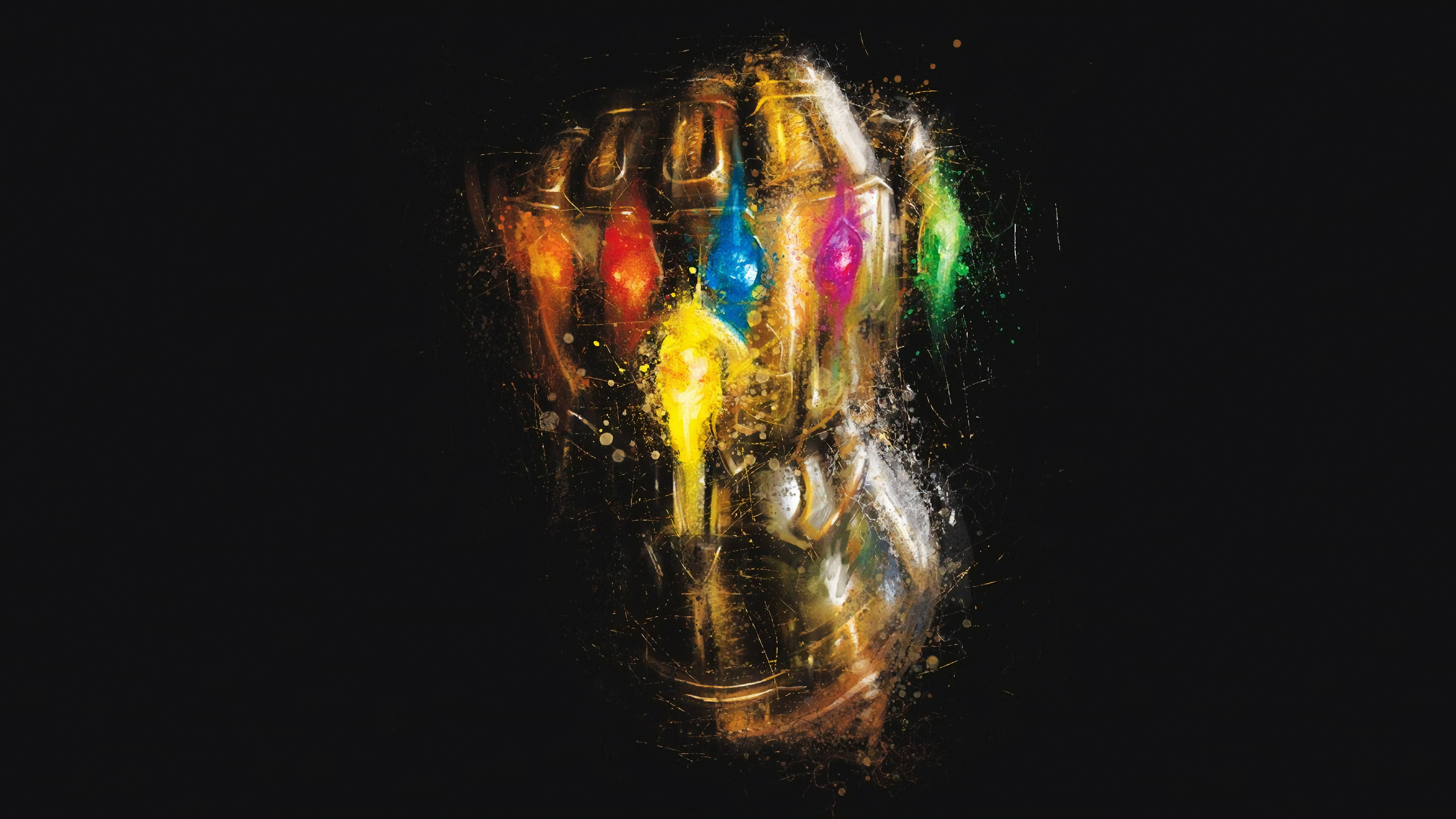 Infinity Gauntlet 4K Wallpaper