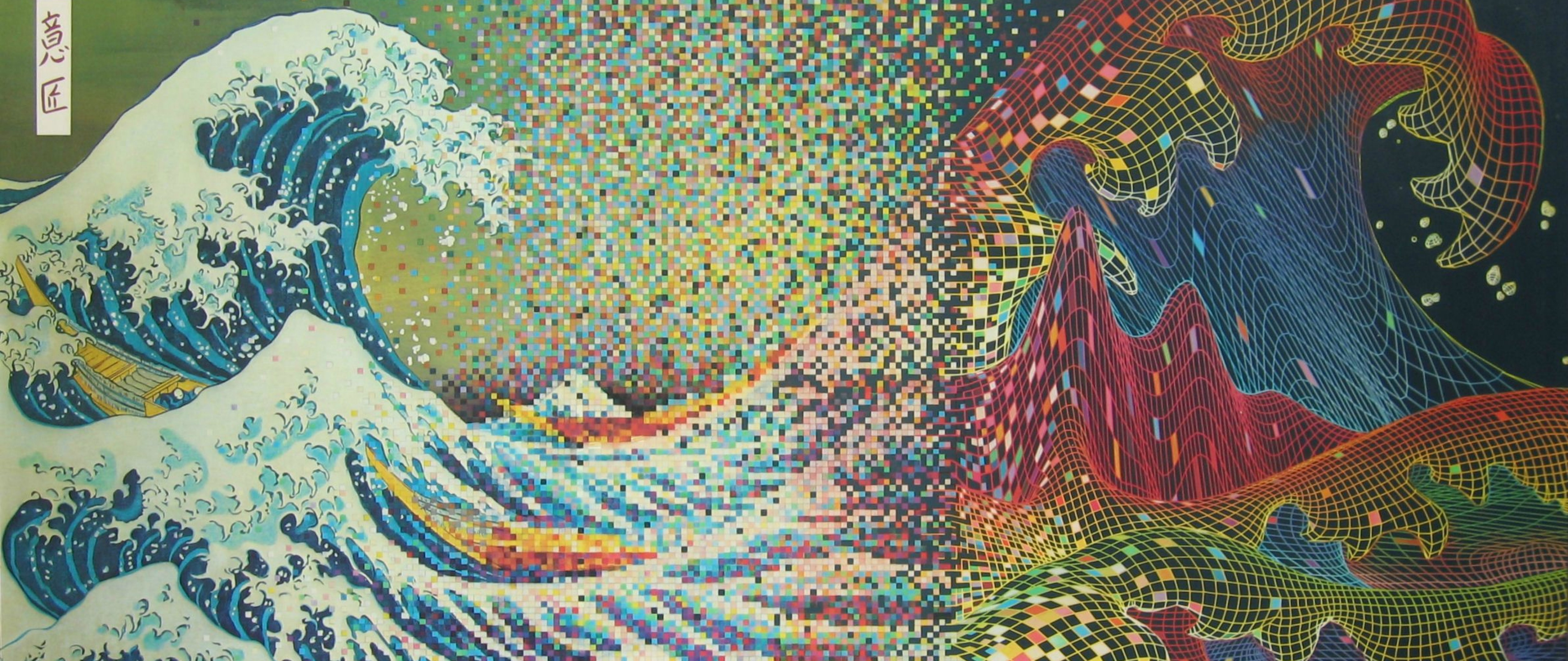 The Great Wave off Kanagawa HD Wallpaper 4K Ultra HD Wide TV