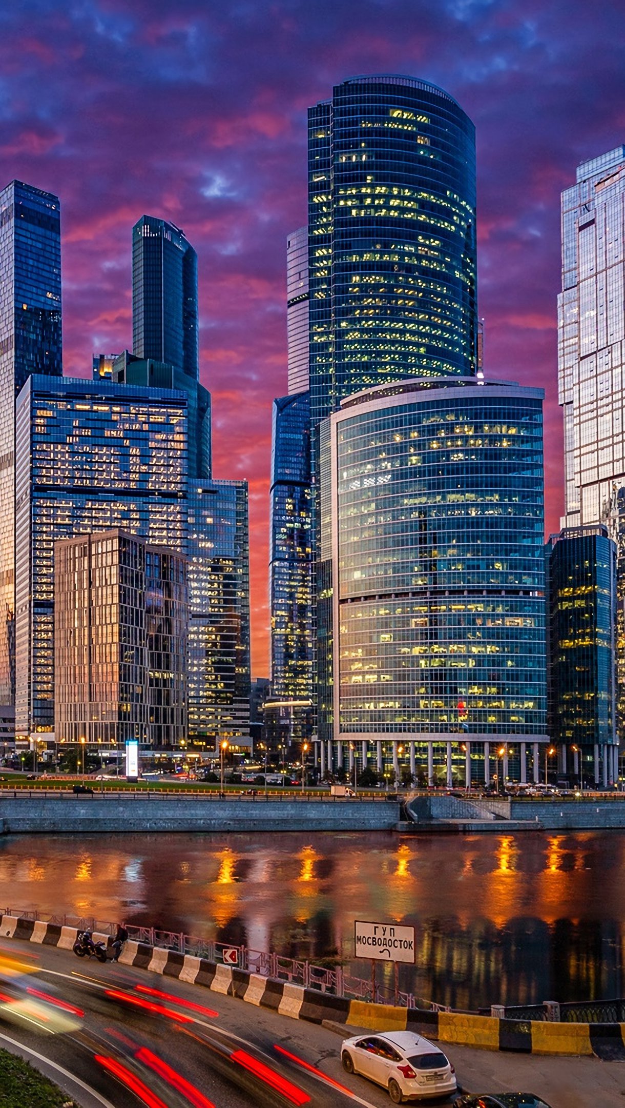 Moscow City Russia Wallpaper 4k HD