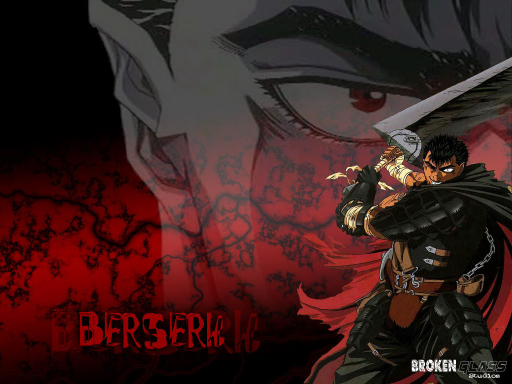 a simple wallpaper I made from a shot in the 1997 anime : r/Berserk