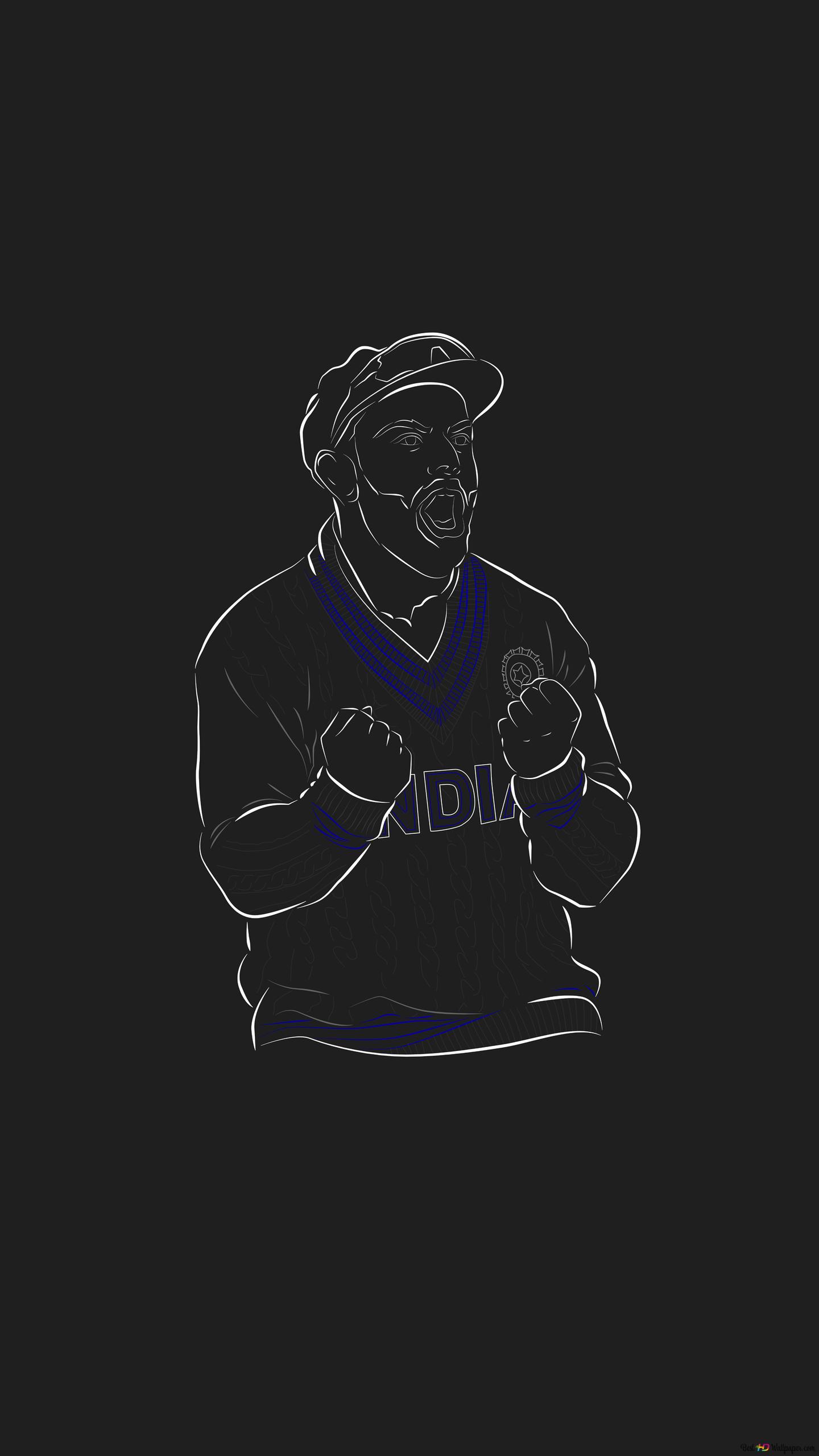 Virat Kohli Line HD wallpaper download