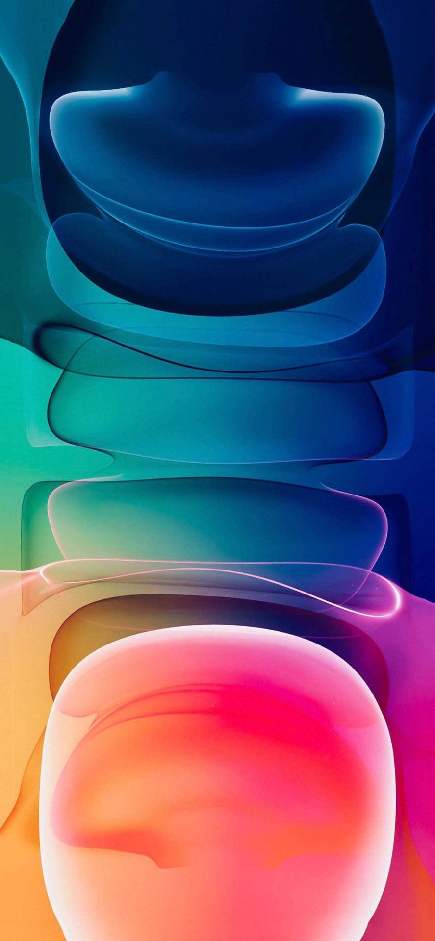 Download Ios 15 Abstract Spheres Wallpapers
