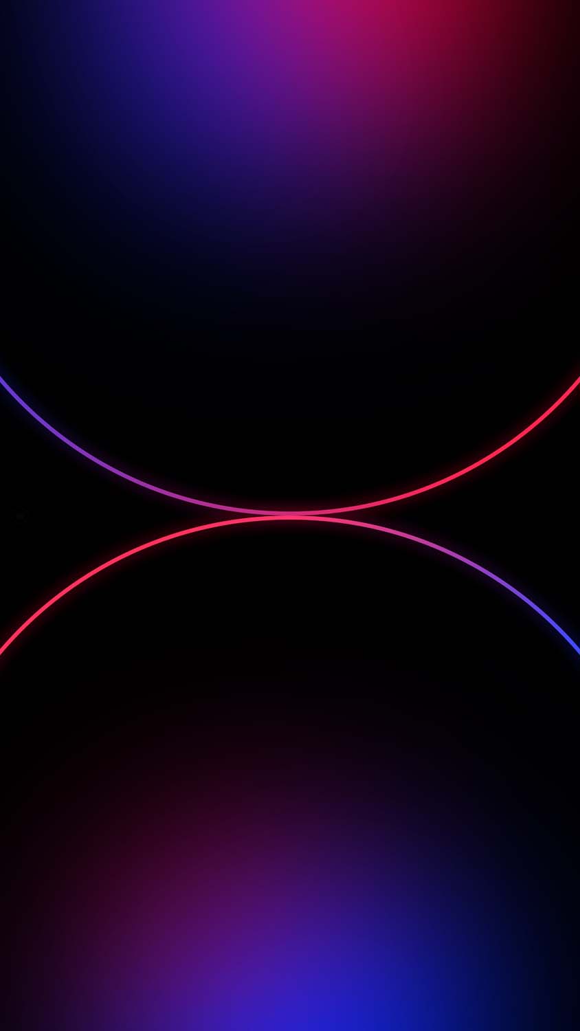 iPhone 15 Pro Neon Dual Gradient Abstract Wallpapers