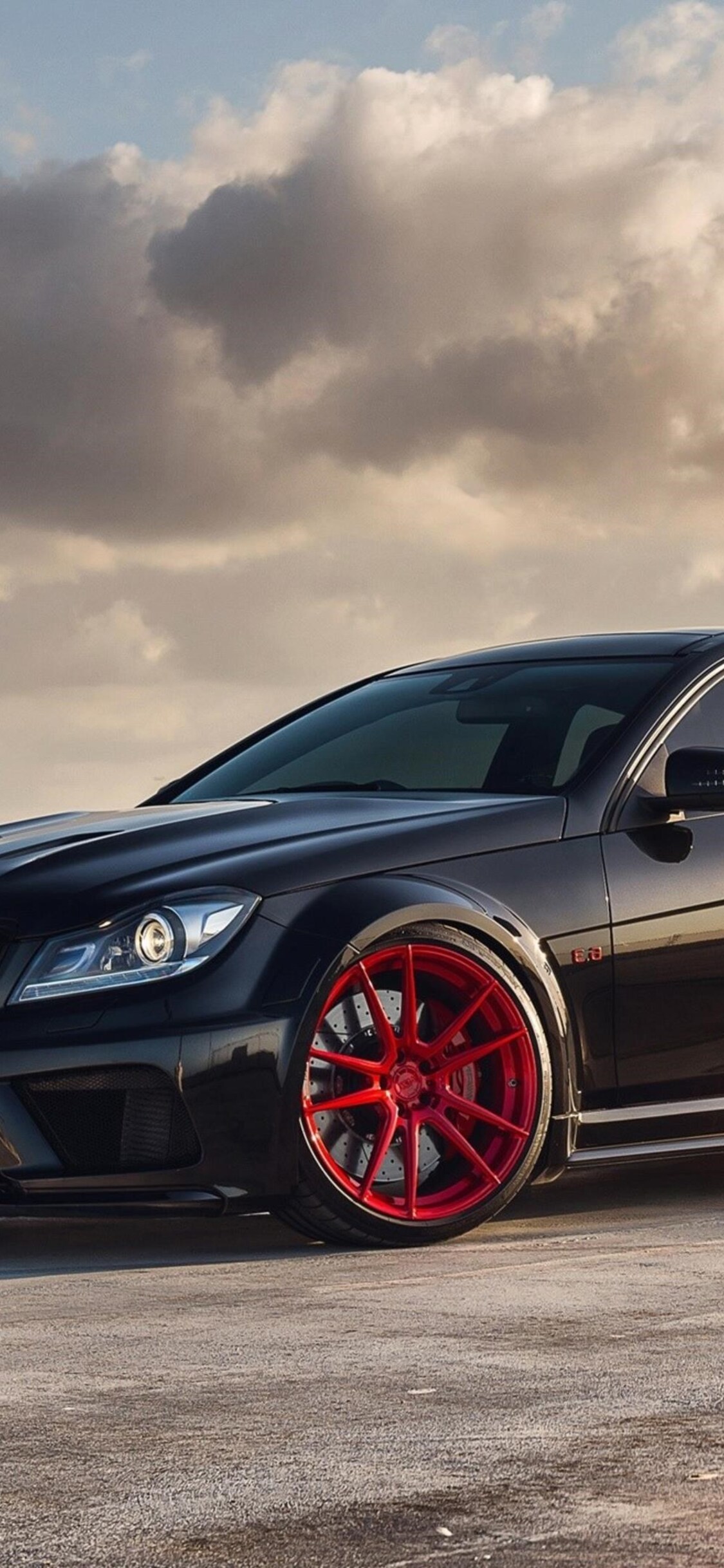 Mercedes Benz C63 Amg iPhone XS, iPhone 10, iPhone X HD 4k Wallpaper, Image, Background, Photo and Picture