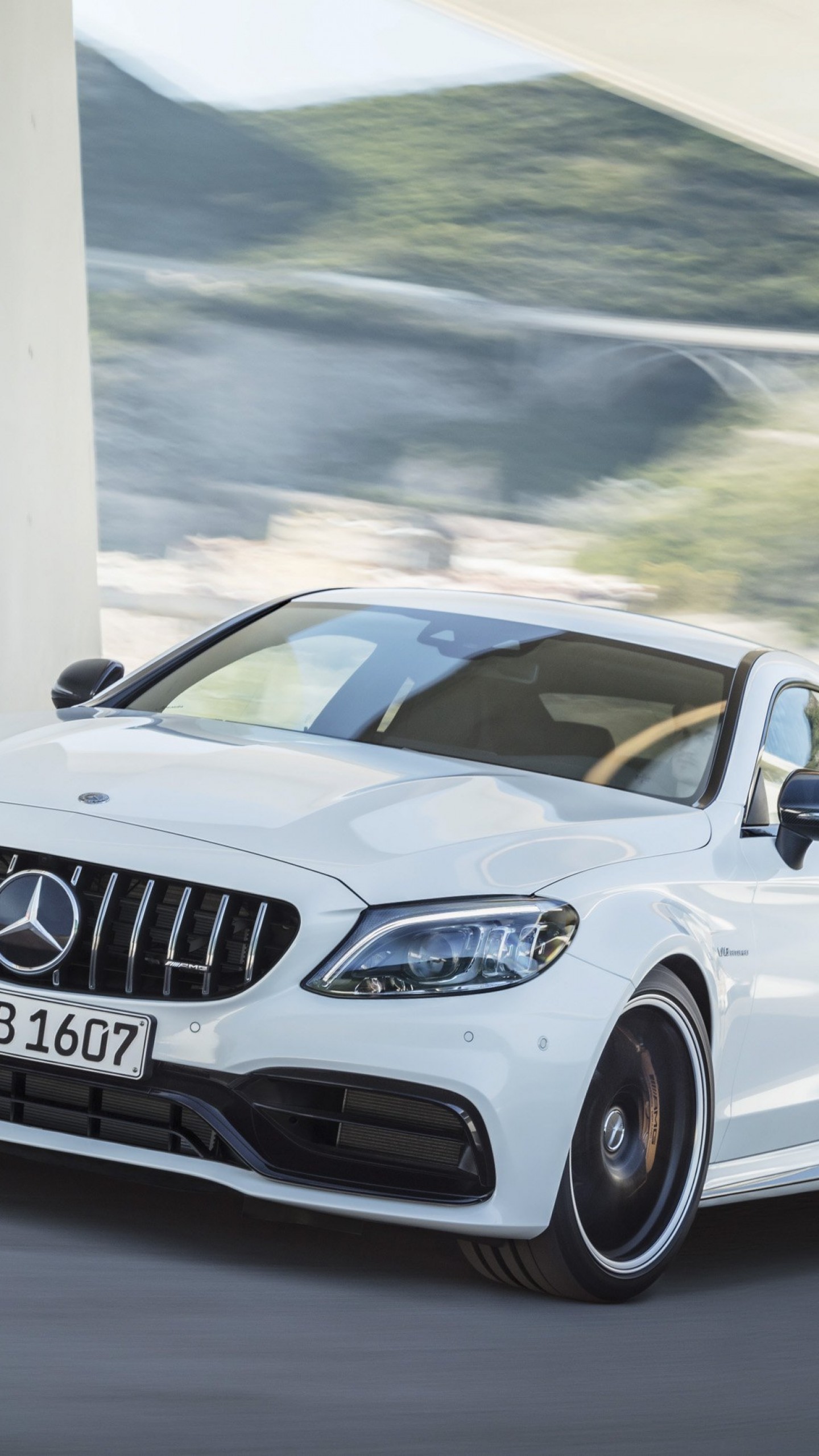 Wallpaper Mercedes Benz C63 S AMG Coupe, 2019 Cars, 4K, Cars & Bikes