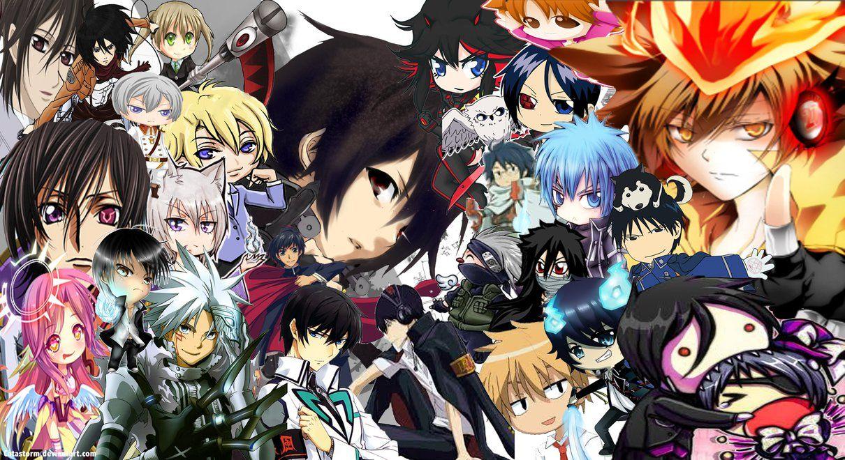 Anime Collage Wallpaper