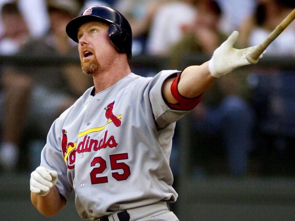 mark mcgwire. St louis cardinals baseball, Twins baseball, St louis baseball