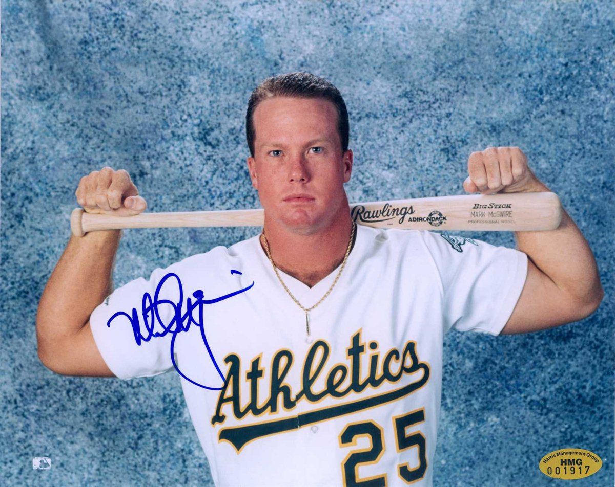 Baseball McGwire. PSA AutographFacts℠