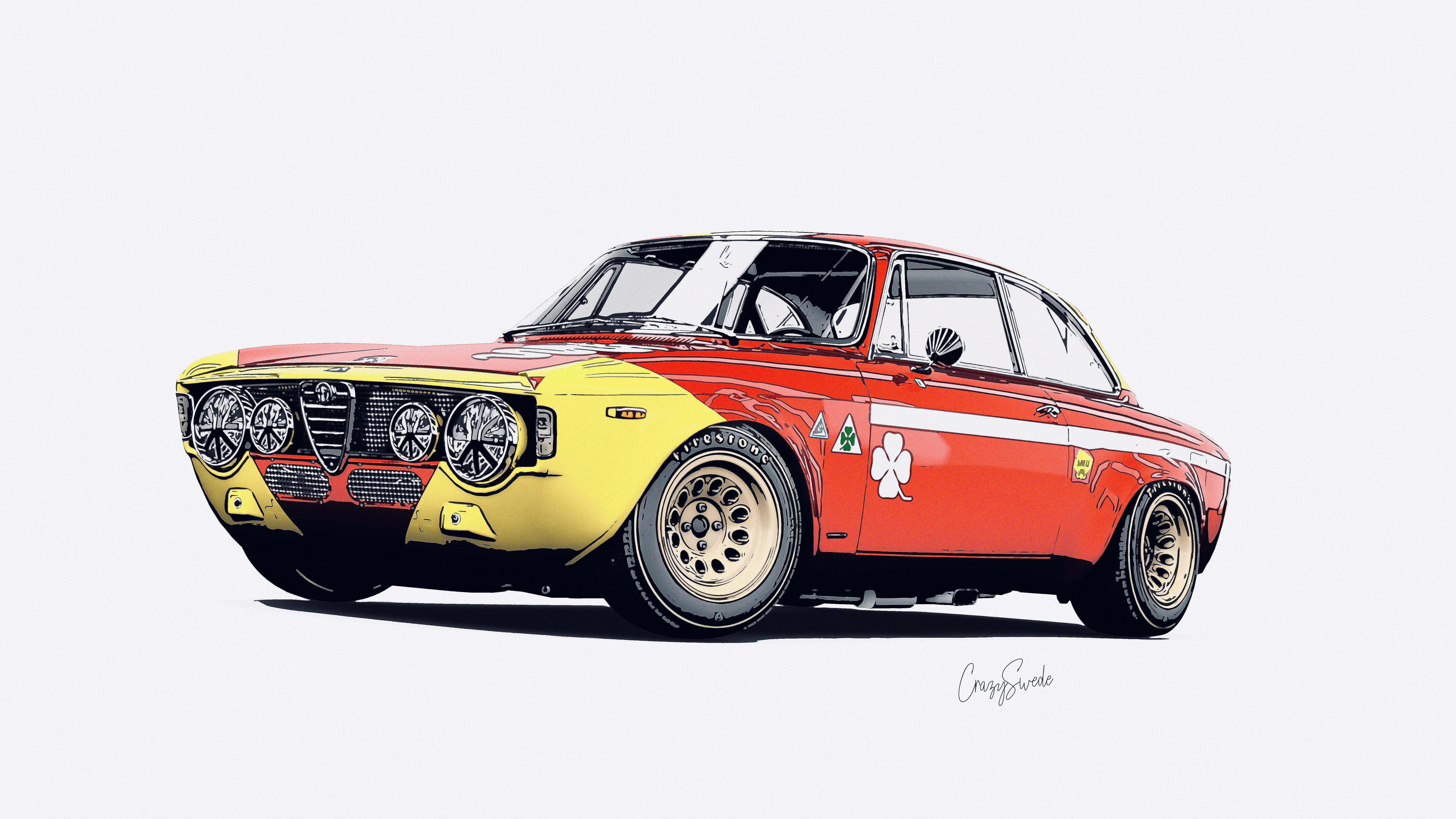 My Alfa Romeo GTA Artwork Wallpaper available in comments!