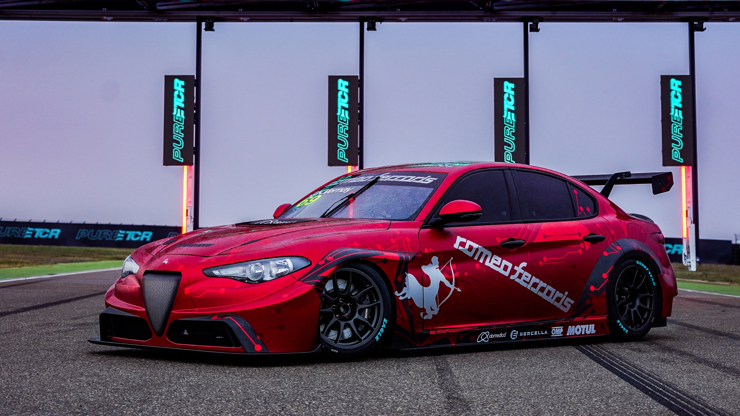 Alfa Romeo Giulia ETCR Wallpaper 4K, Romeo Ferraris, 2021