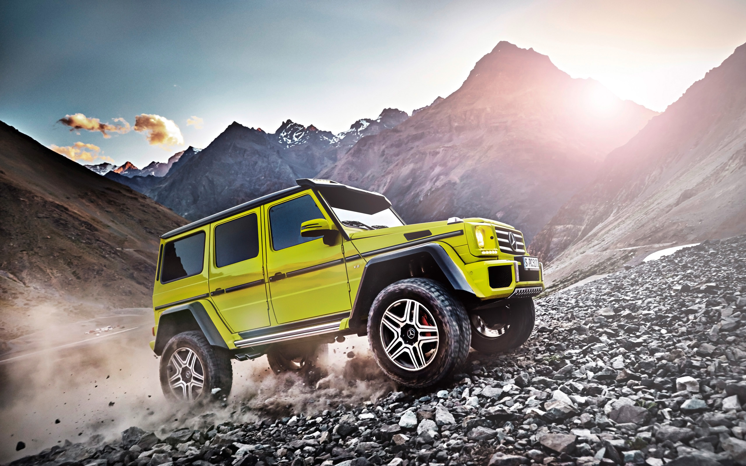 Mercedes Benz G 4x4 HD wallpaper