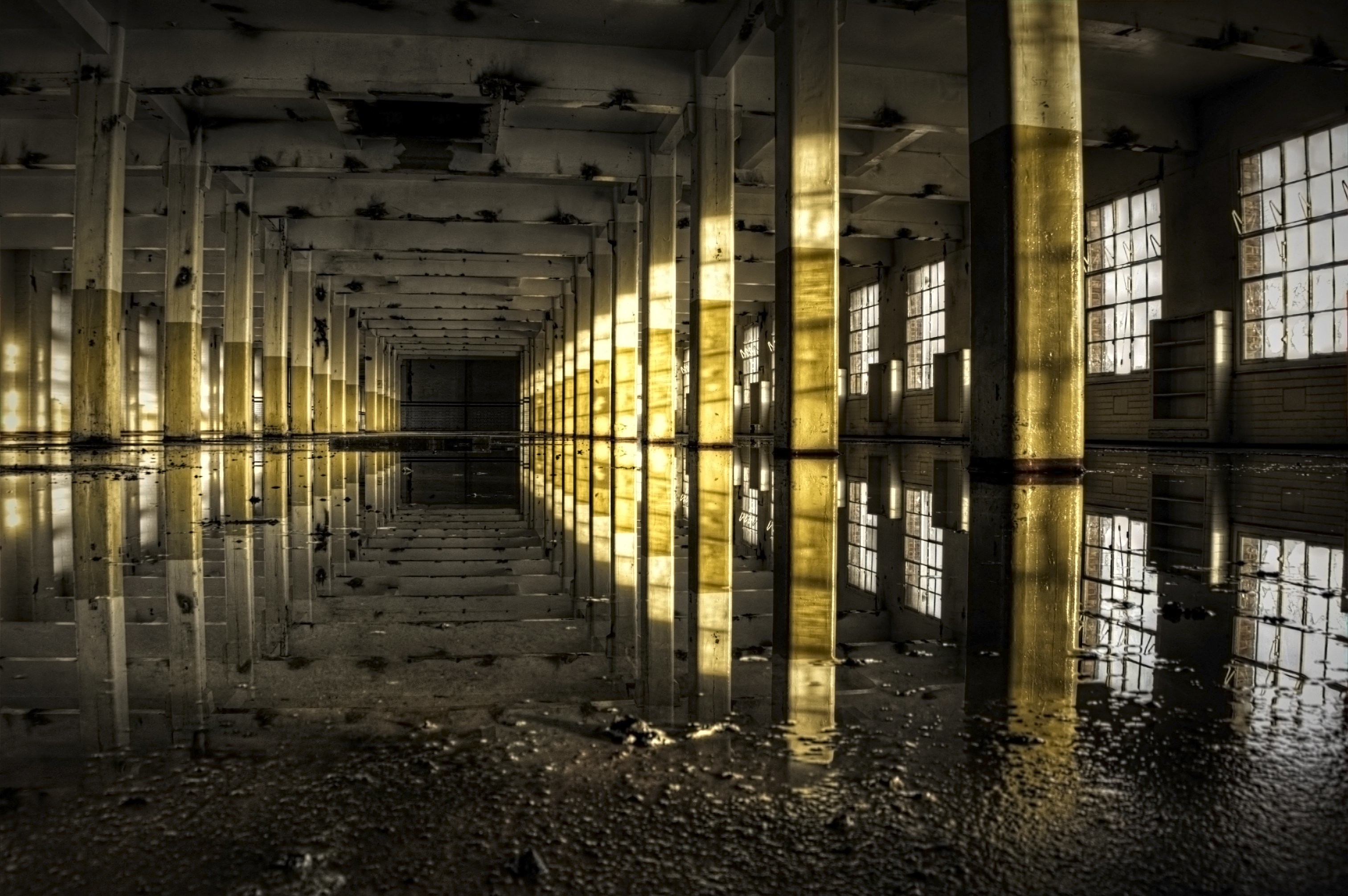 Abandoned Building Wallpaper
