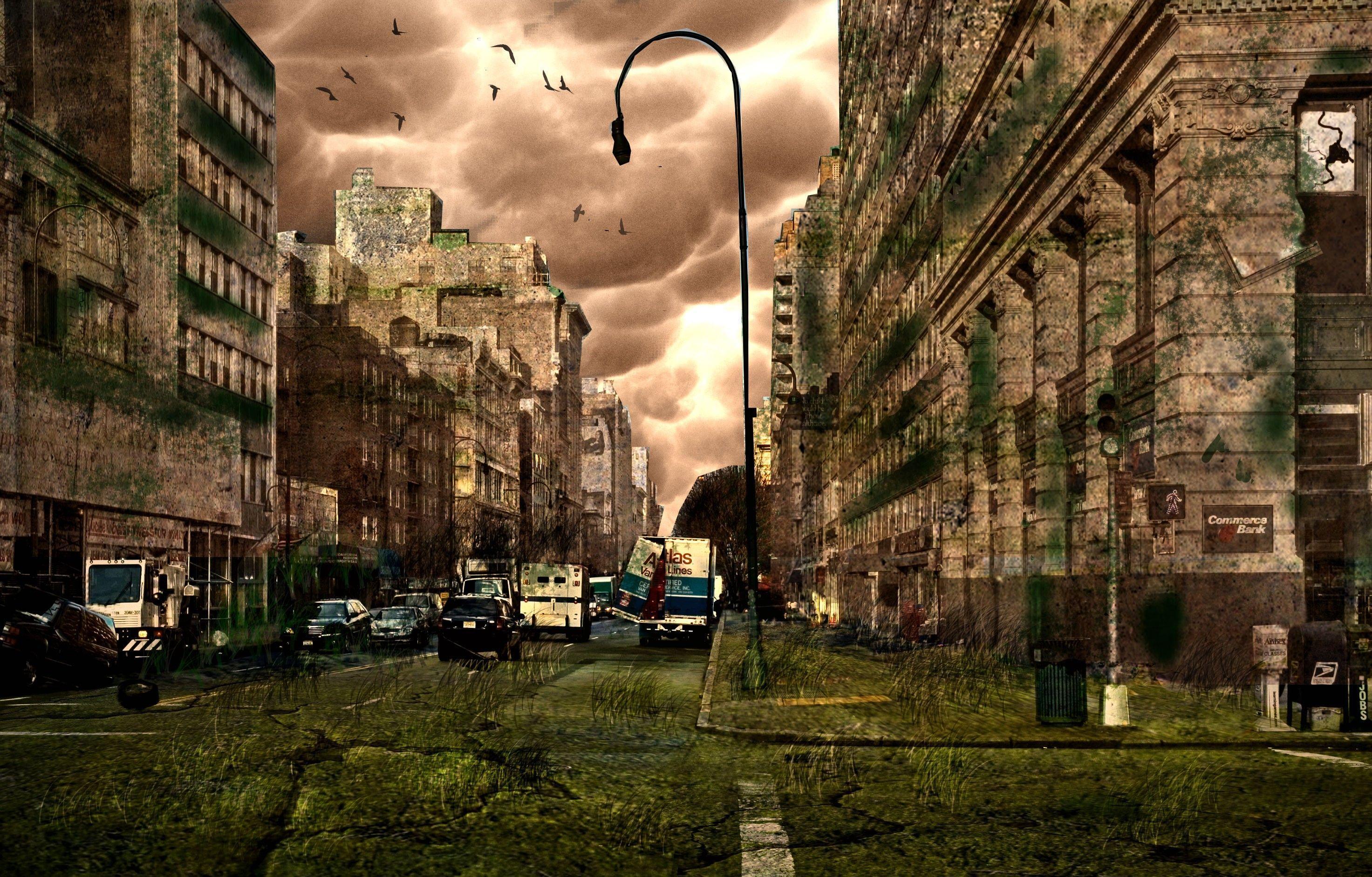 Abandoned City Wallpaper