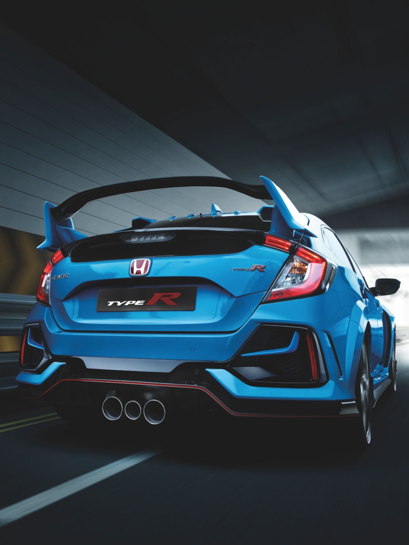 Honda Civic Blue Wallpaper