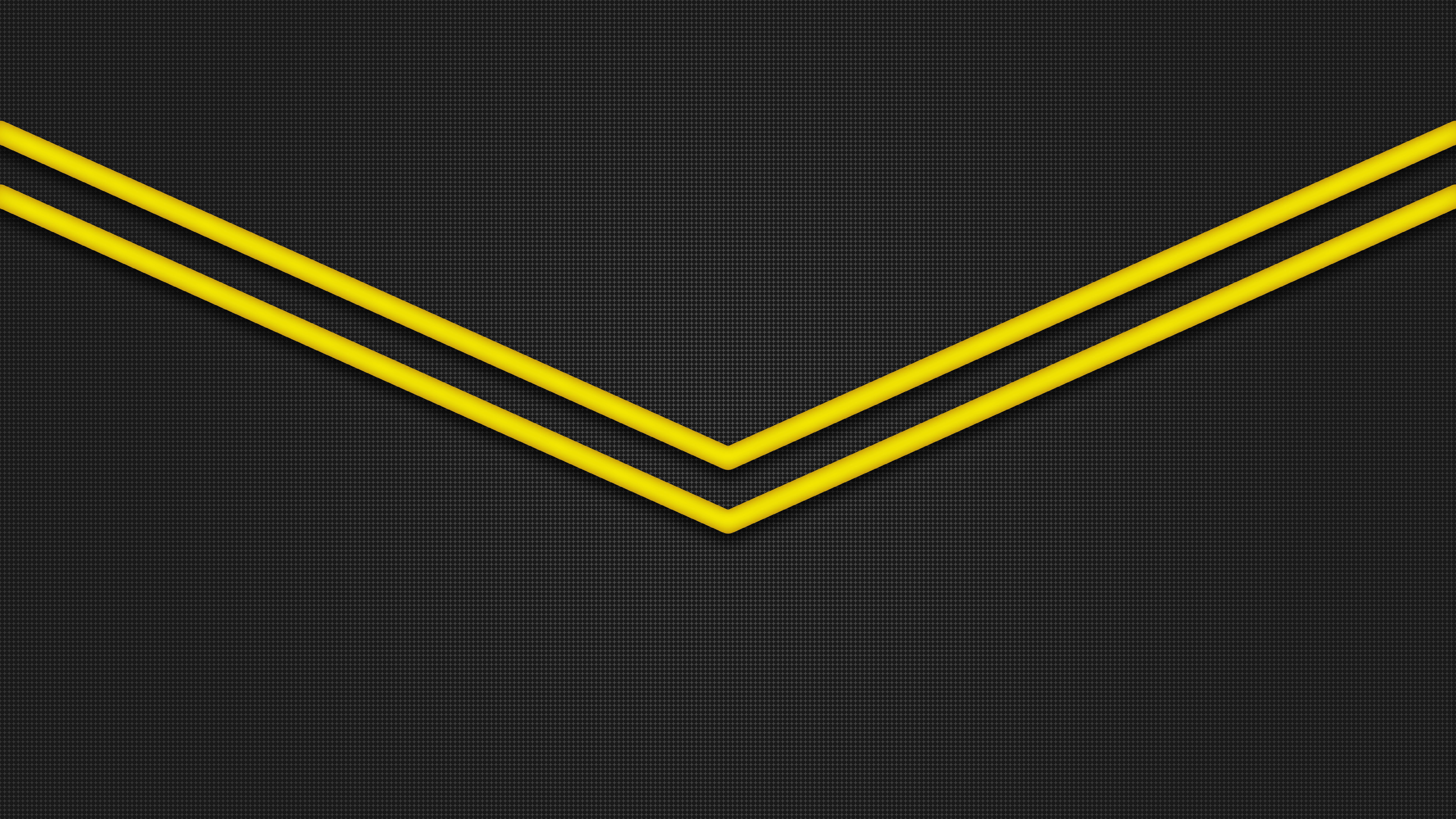 Yellow Black Wallpaper, Classic, Flat, 8k Uhd, Flat Design, Grey, Minimal Art