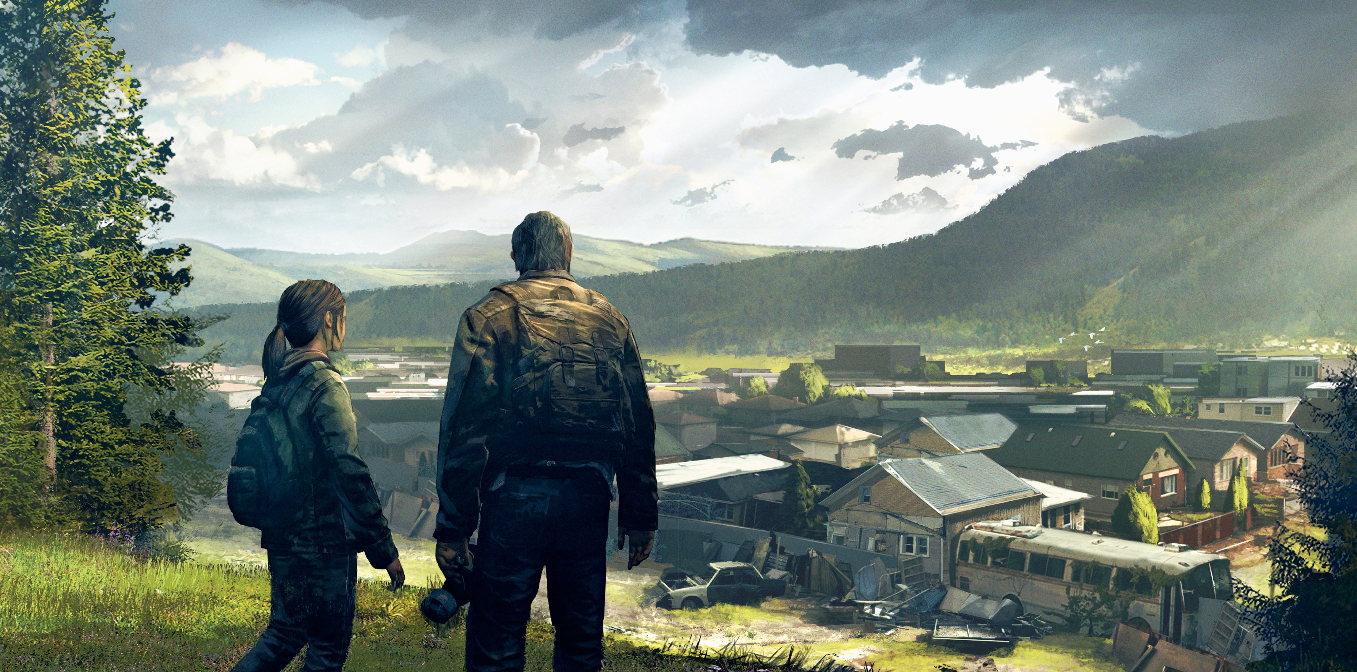 HD desktop wallpaper: Video Game, The Last Of Us, Ellie (The Last Of Us), Joel (The Last Of Us) download free picture