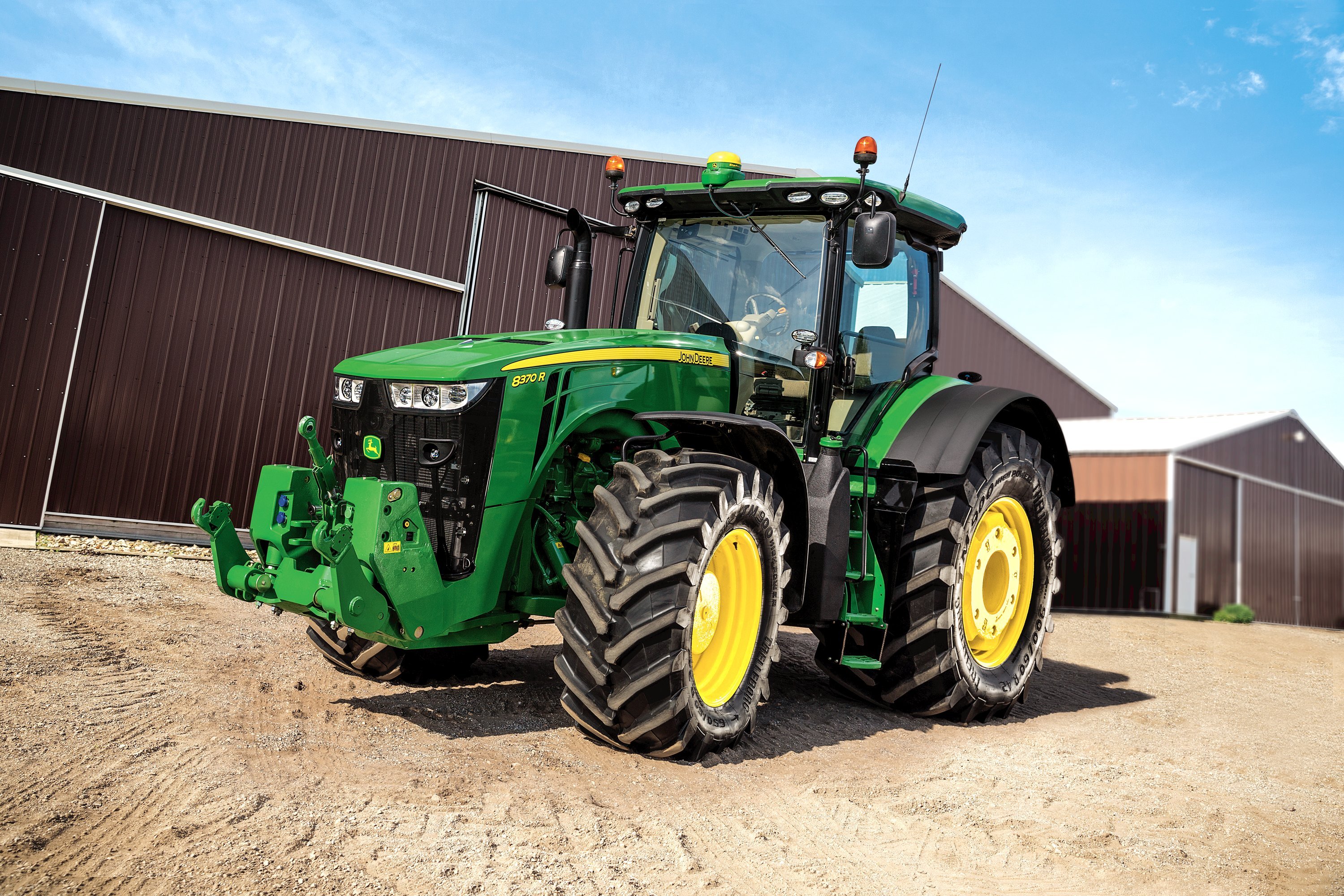 JOHN DEERE tractor farm industrial farming 1jdeere construction wallpaperx2000