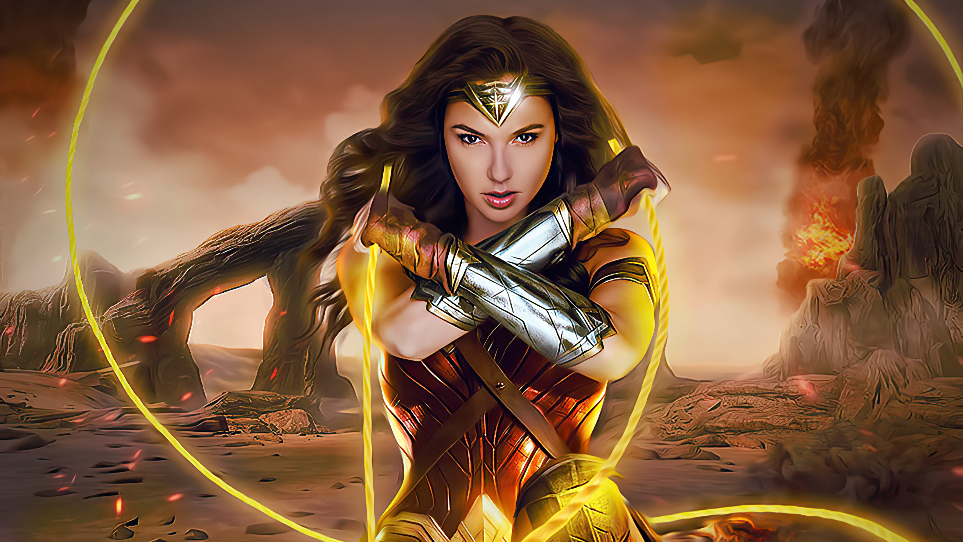 Wonder Woman Coming 4k, HD Superheroes, 4k Wallpaper, Image, Background, Photo and Picture