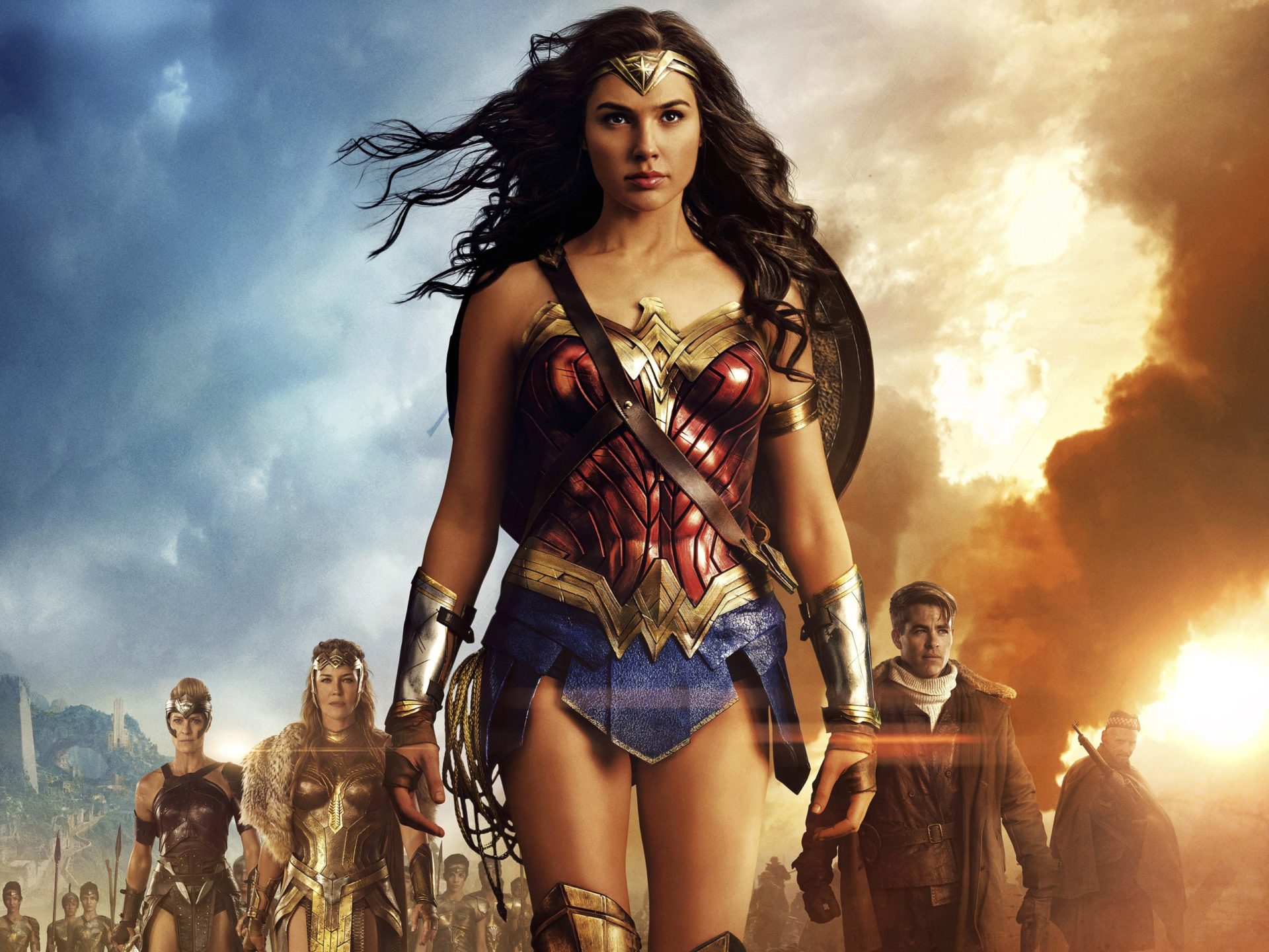 Wonder Woman Fan Art image 4k Desktop HD Wallpaper for Mobile phones Tablet and PC, Wallpaper13.com