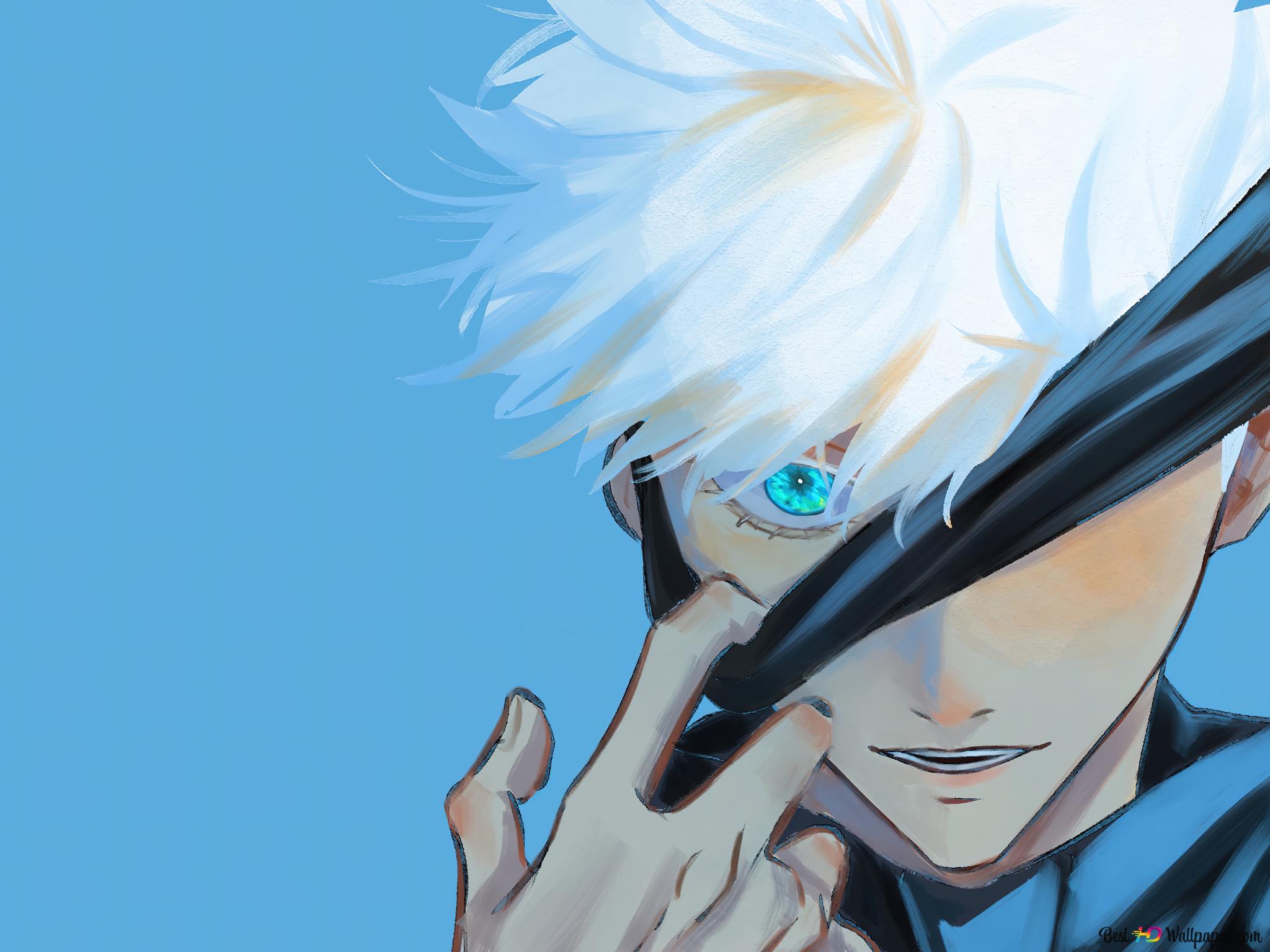 Jujutsu Kaisen, Satoru Gojou Eyes 4K wallpaper download