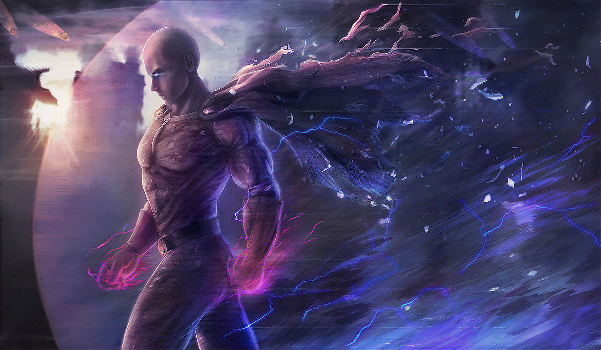 Saitama One Punch Man, HD Anime, 4k Wallpaper, Image, Background, Photo and Picture