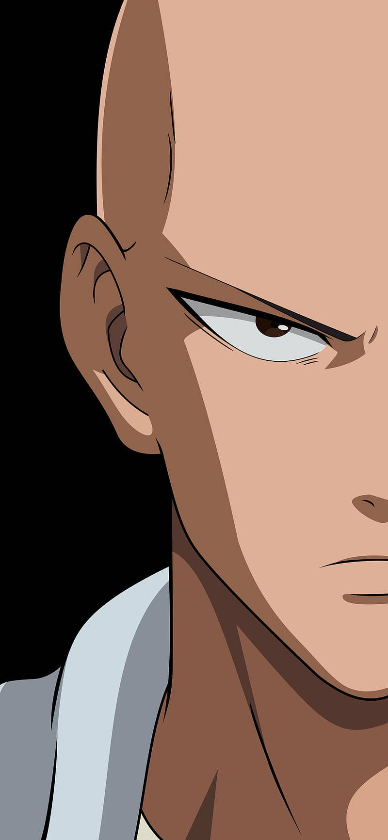 Download Serious Saitama Anime Profile Wallpaper