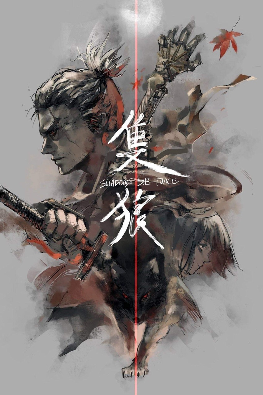 sekiro and kuro the divine heir (sekiro: shadows die twice) drawn by nira_(nira_box)