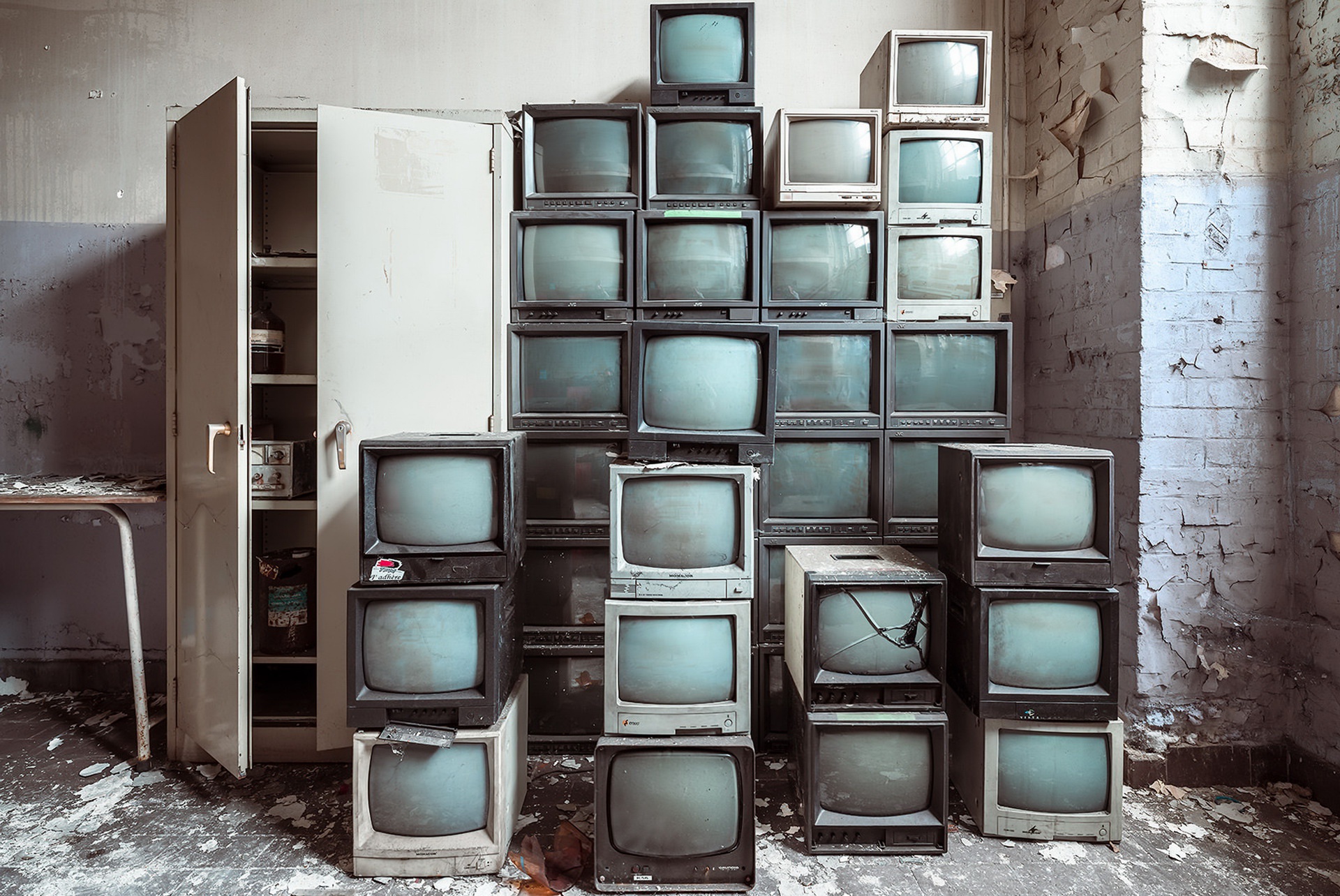 Wallpaper, TV, old, technology 1920x1284