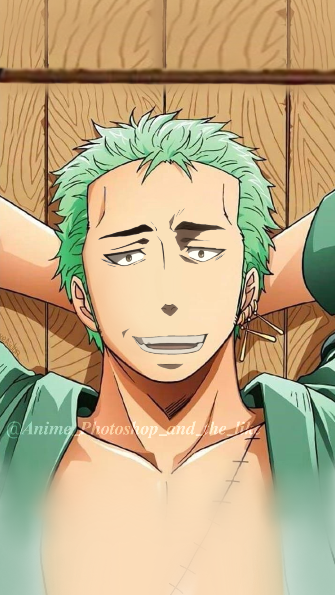 I just finished this phone wallpaper of Zoro, what do y'all think? (also I could only choose one flair so sorry if it's wrong)