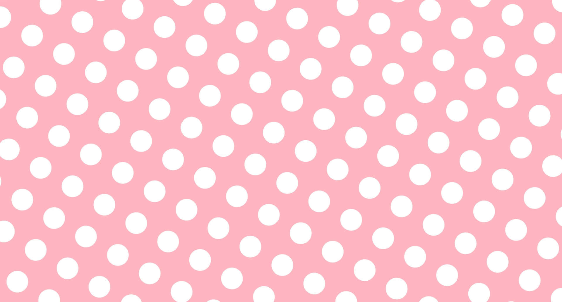 Download Perfectly Pink Polka Dots Wallpaper