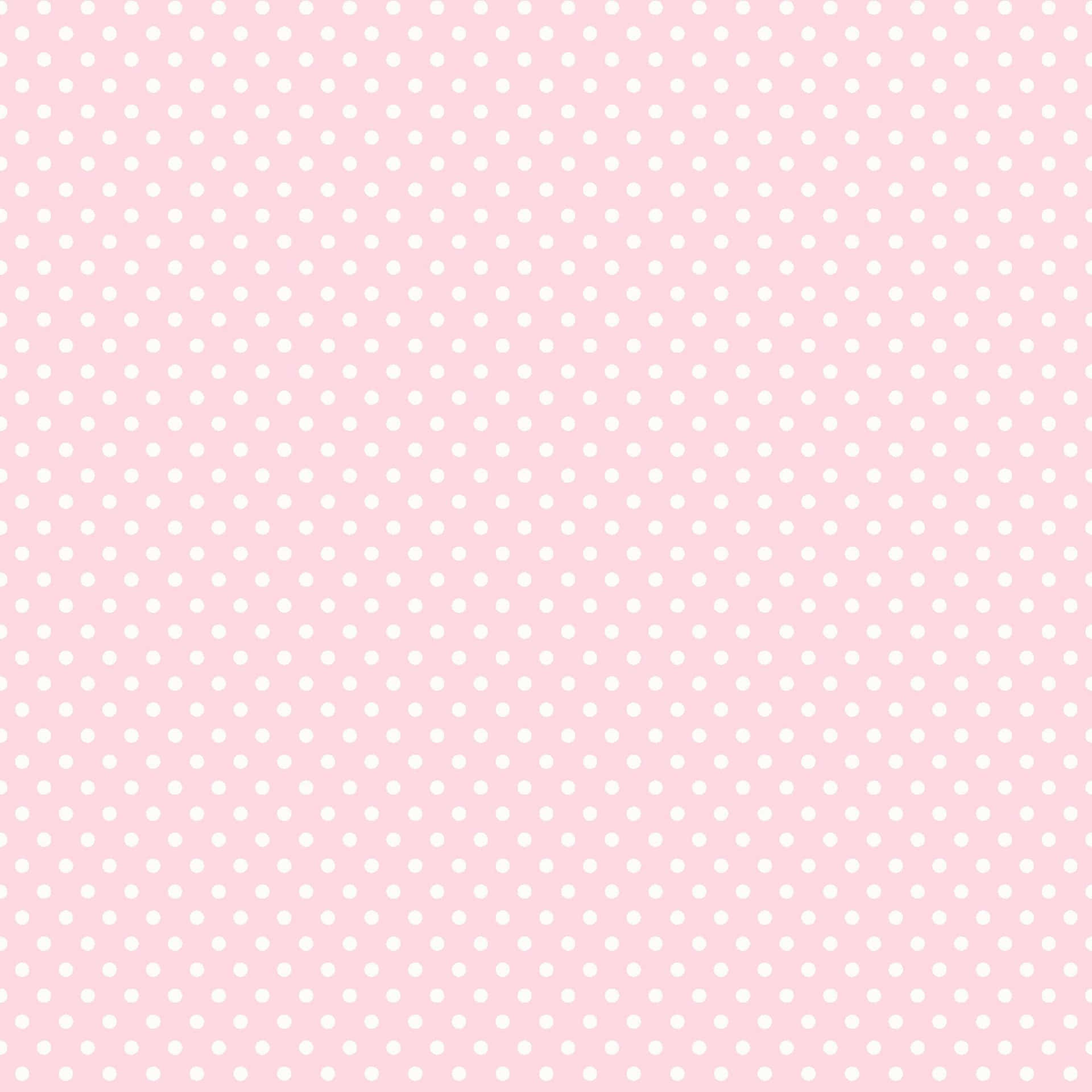 Download A Pink Polka Dot Background Wallpaper