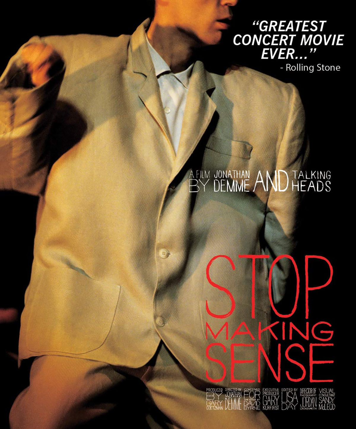 Review: Jonathan Demme's Stop Making Sense On Palm Picture Blu Ray
