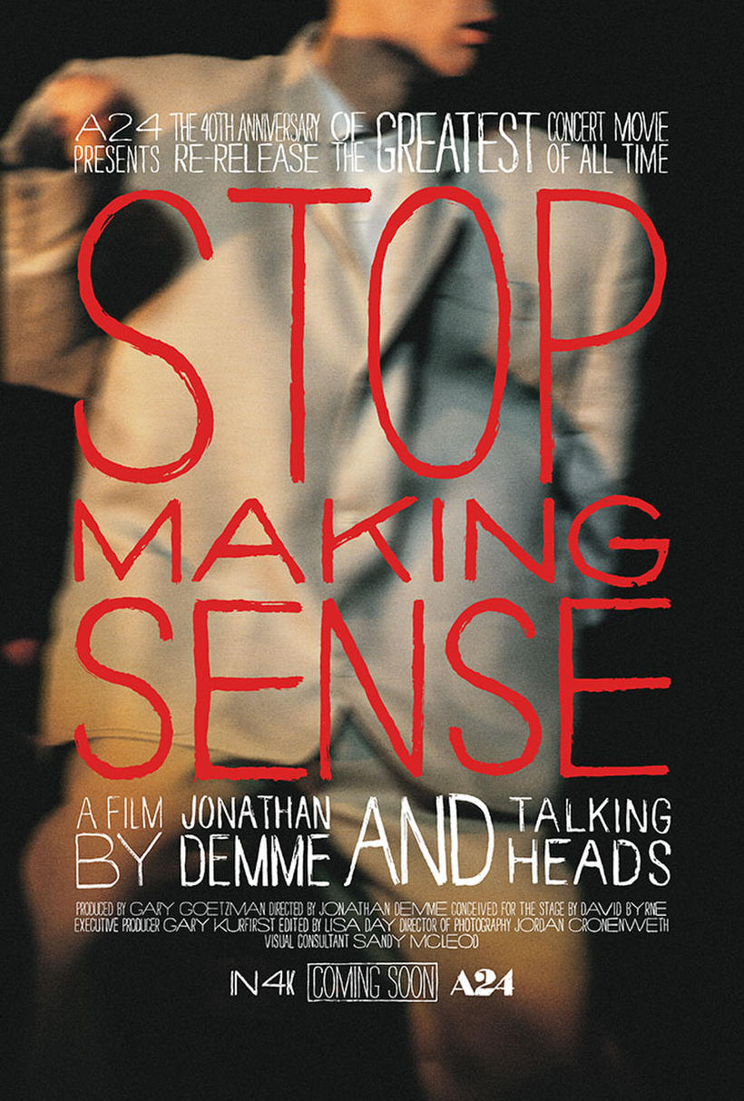 Stop Making Sense Tickets & Showtimes
