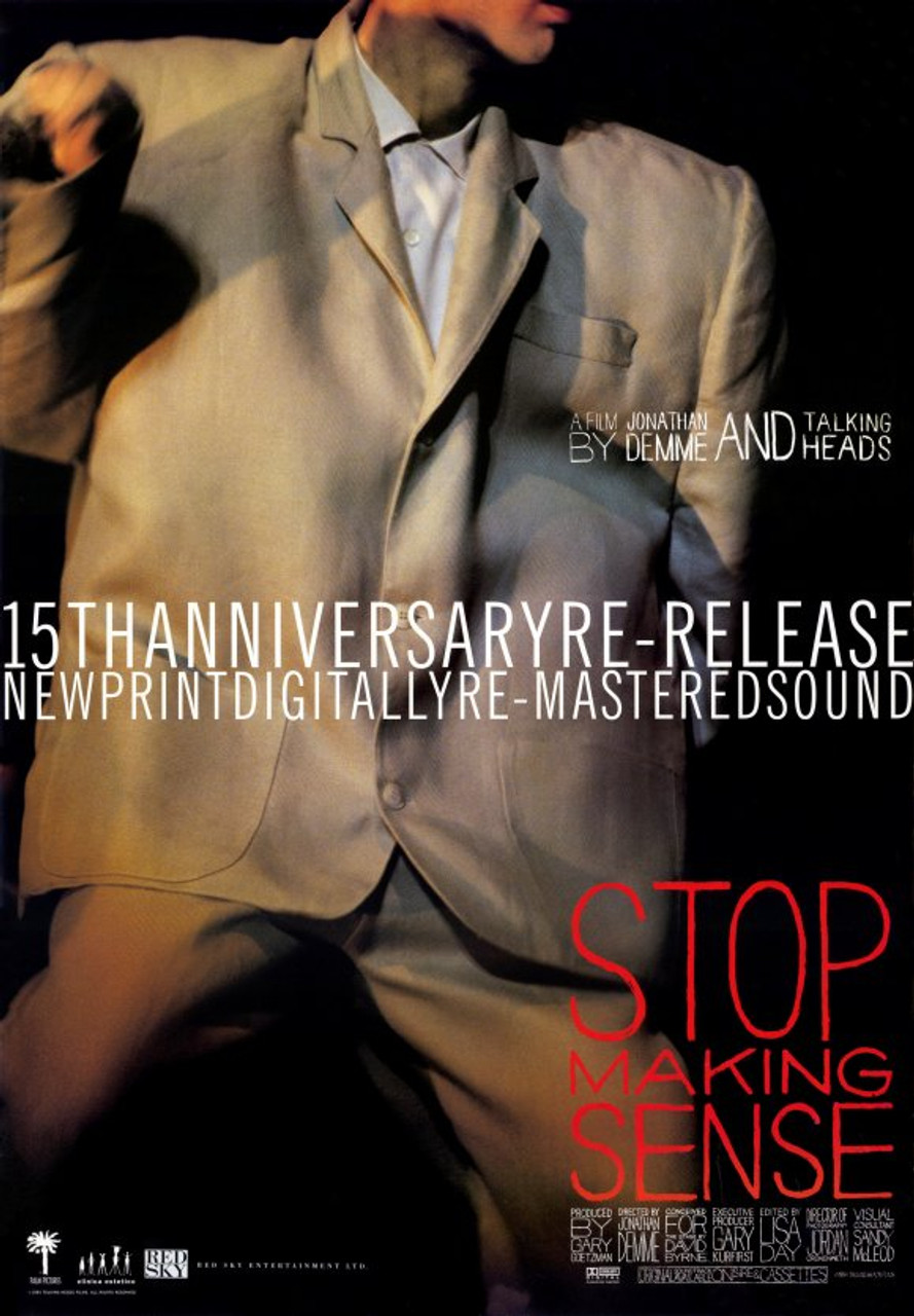 Stop Making Sense Movie Poster Print (11 x 17) # MOVEE1171