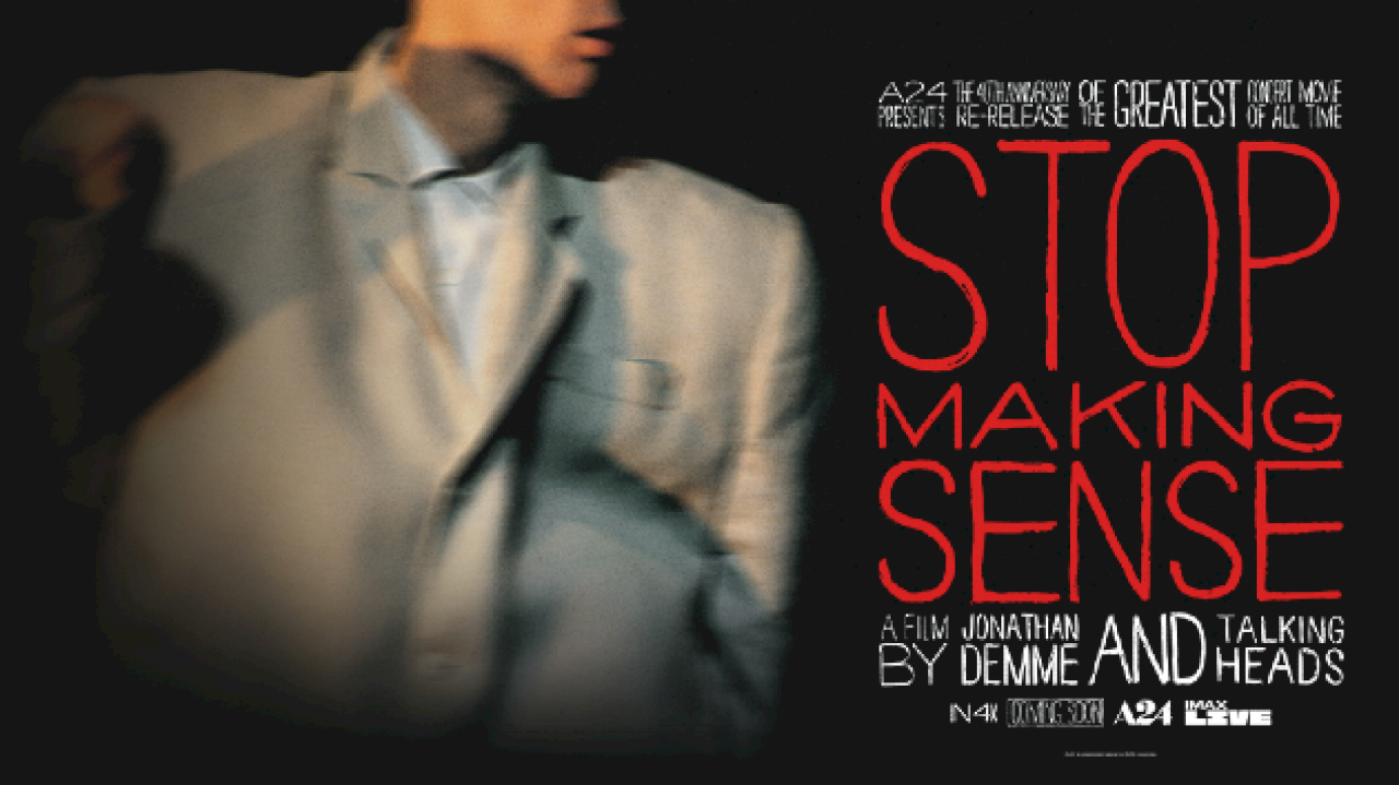 Talking Heads reunite for 'Stop Making Sense' Toronto Film Festival screening