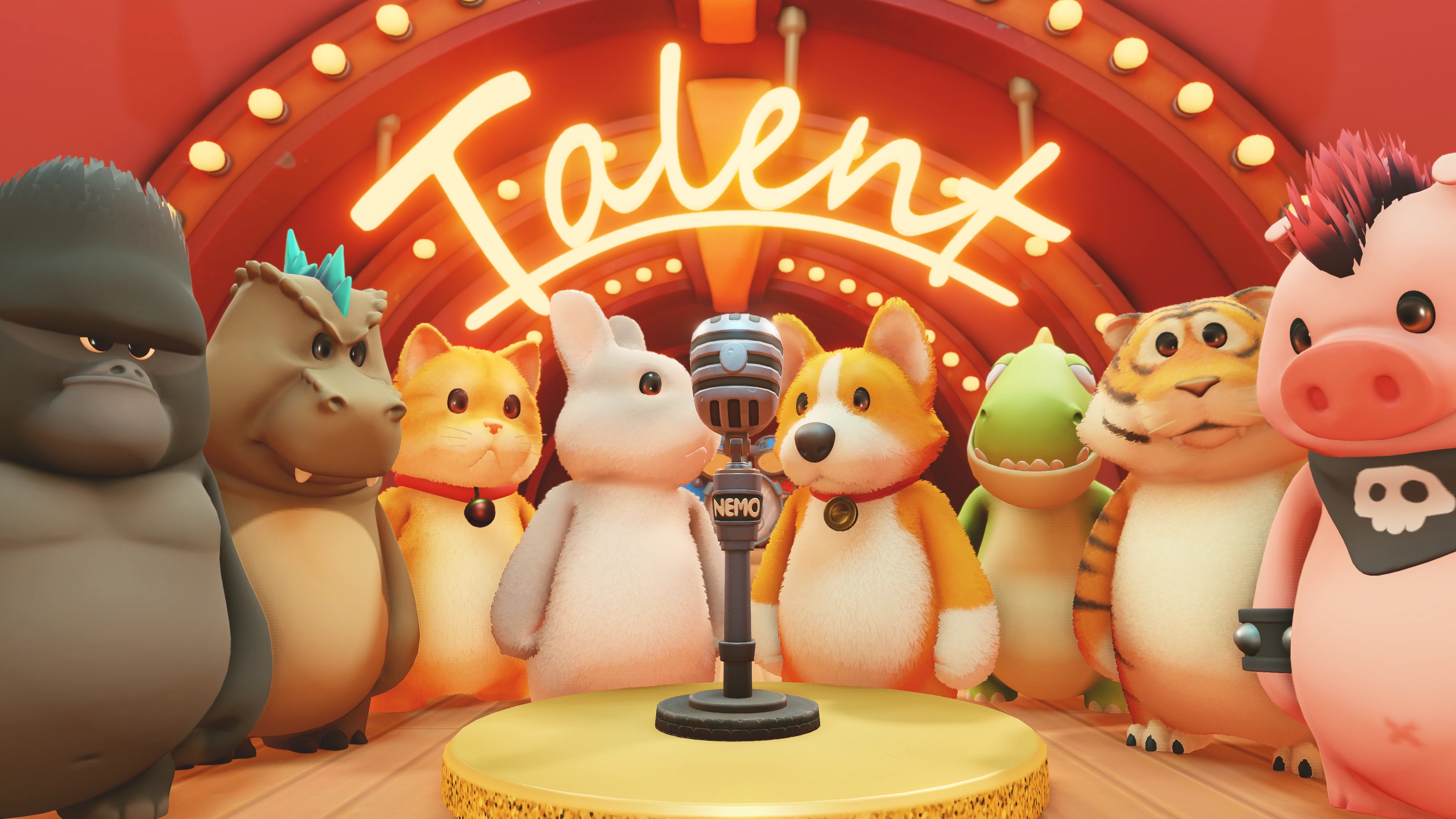 4K Party Animals Wallpaper and Background Image