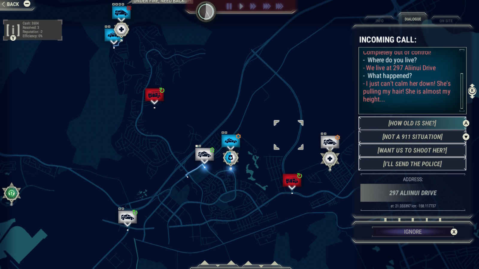 Stop holding up the line, dammit! Operator review