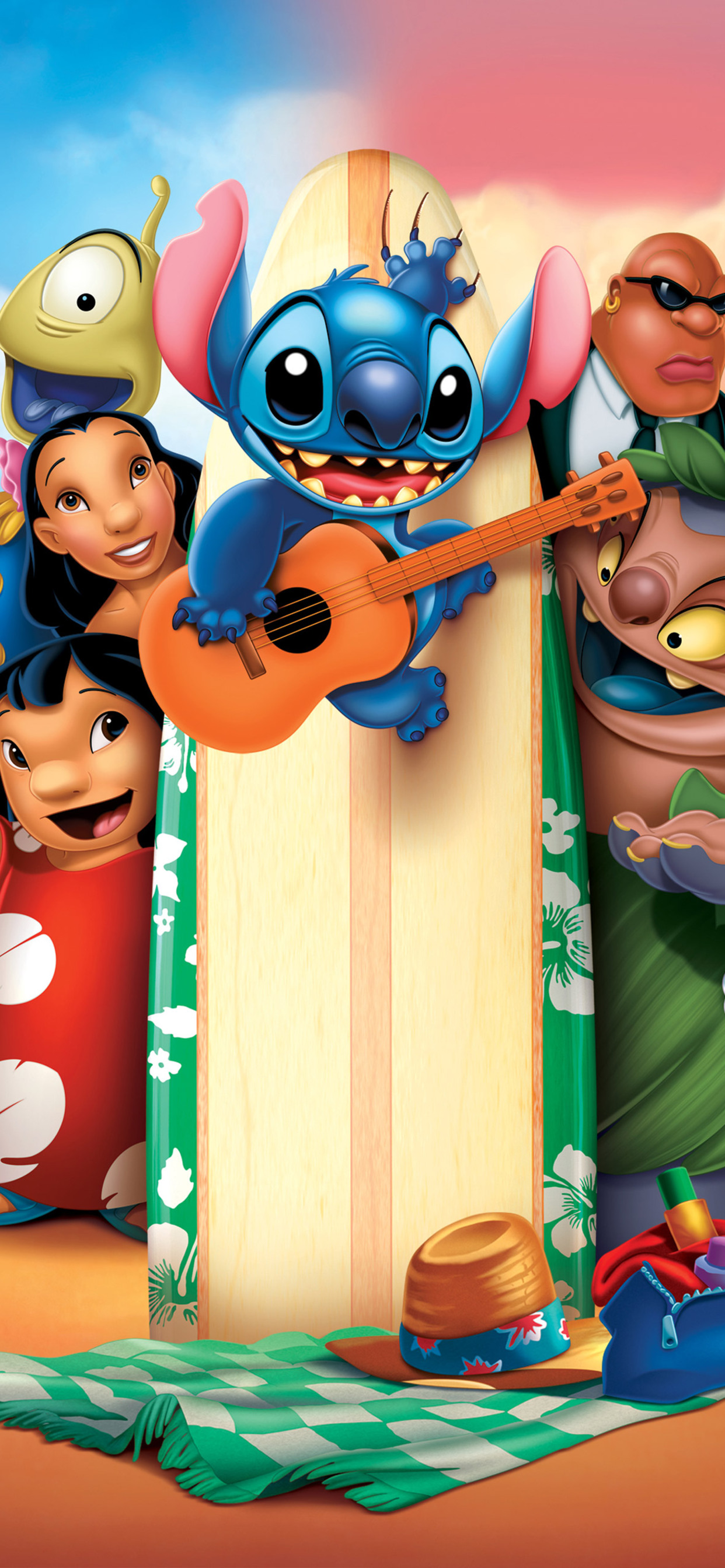 Lilo And Stitch Animated Movie iPhone XS MAX HD 4k Wallpaper, Image, Background, Photo and Picture