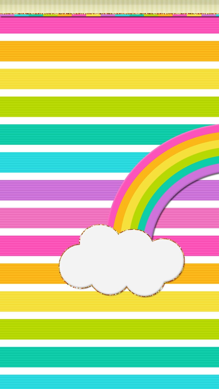 wallpaper iphone. Rainbow wallpaper, iPhone wallpaper, Wallpaper iphone cute