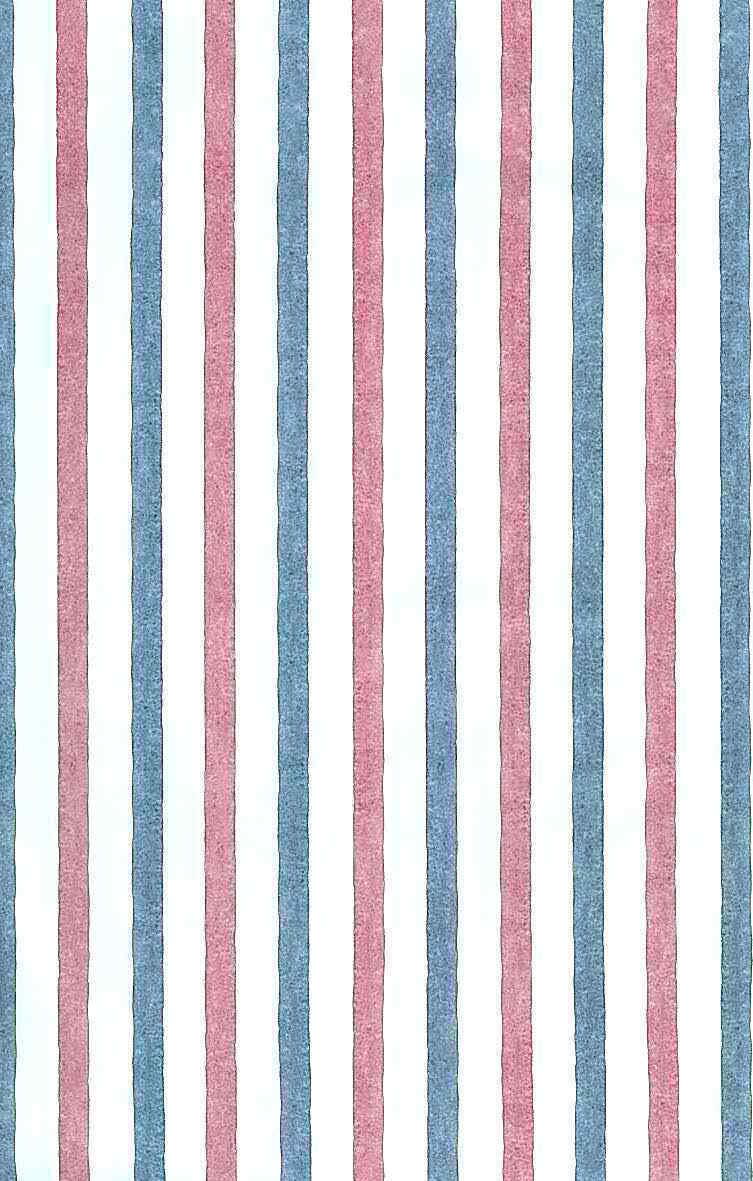 Vintage Wallpaper Stripes Red White Blue Textured GW2105 Double Rolls